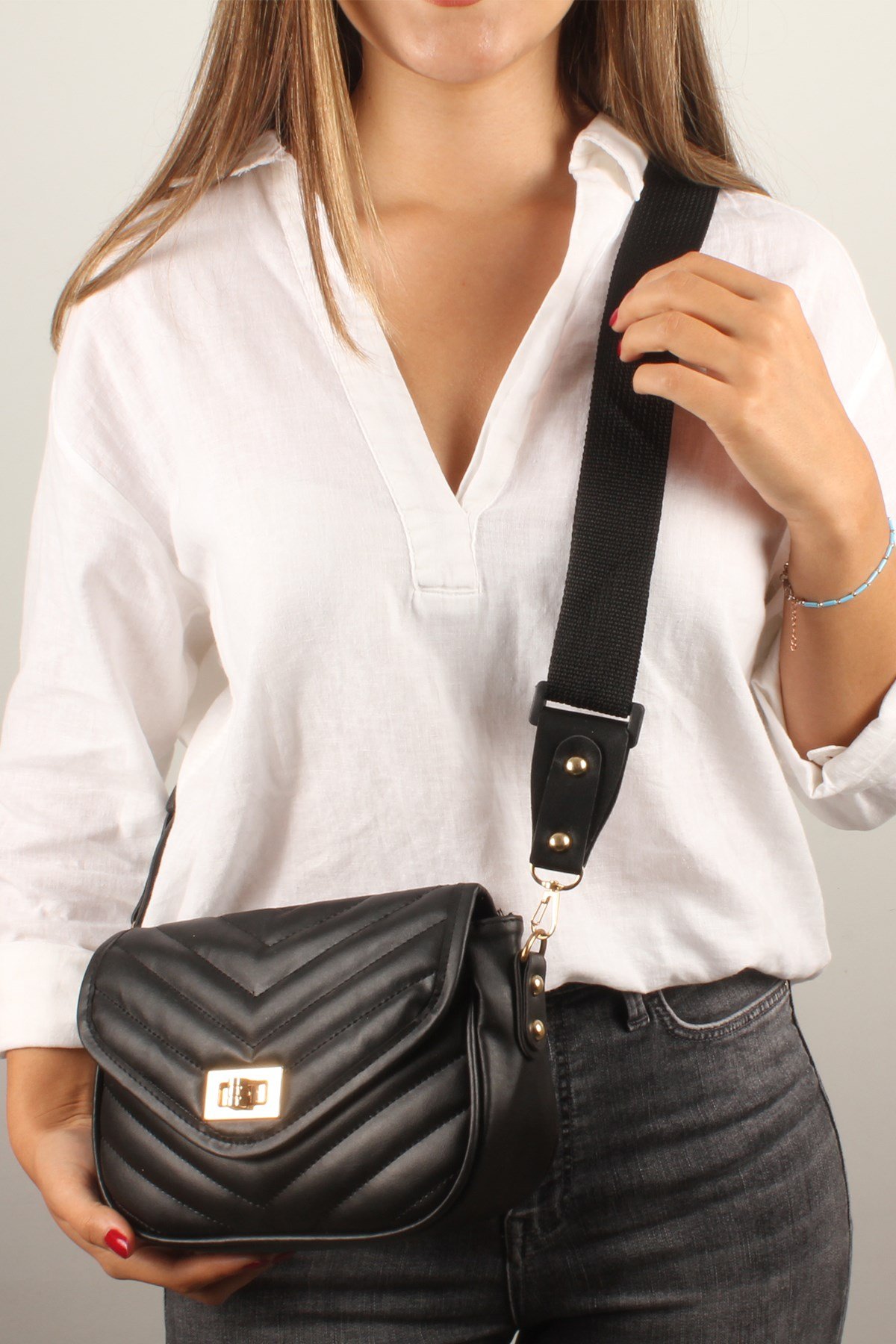 LWE20395-SLuwweLuwwe Bag'sKadın Bez Askılı Omuz Çantası (20395)