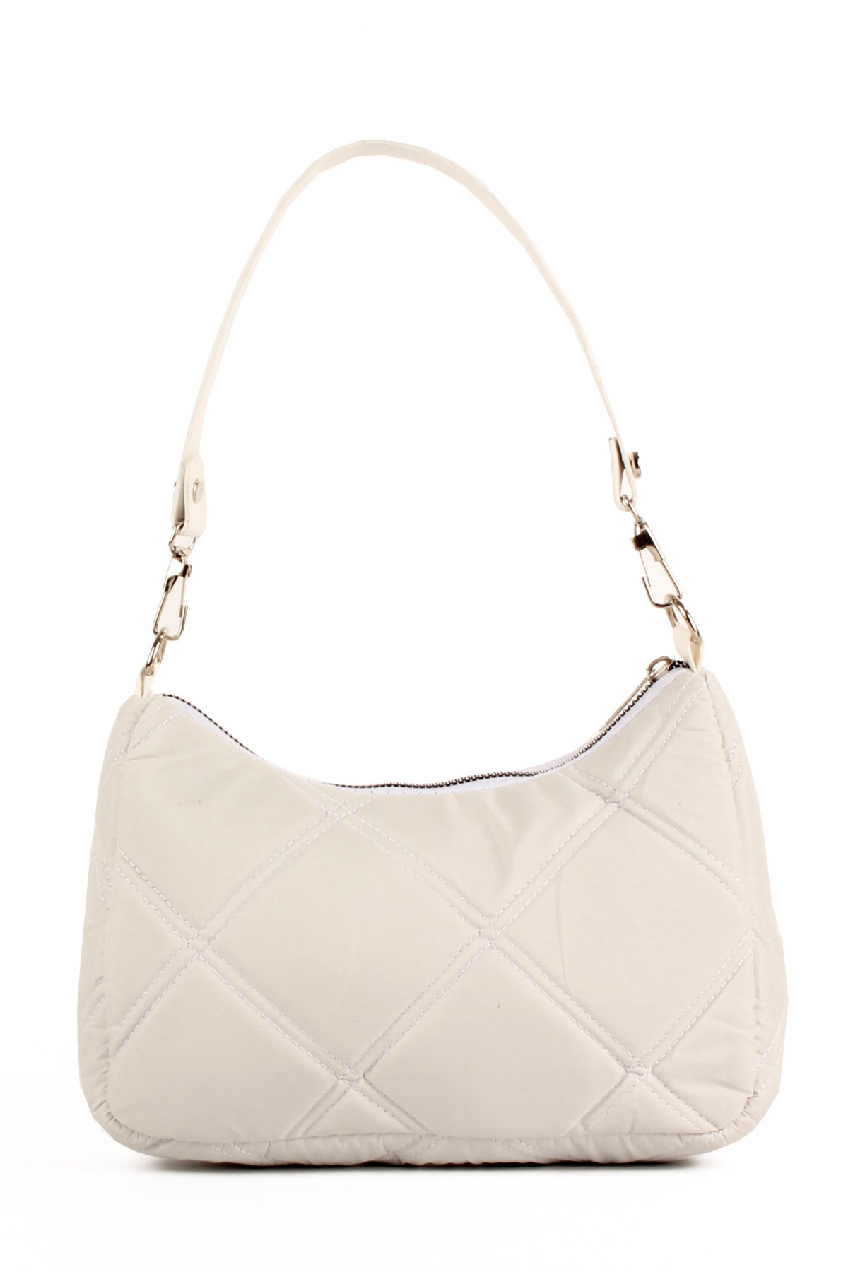 LWE10591-STalhaLuwwe Bag'sKadın Çift Askılı Saten Dokulu Baguette&Omuz Çantası (10591)