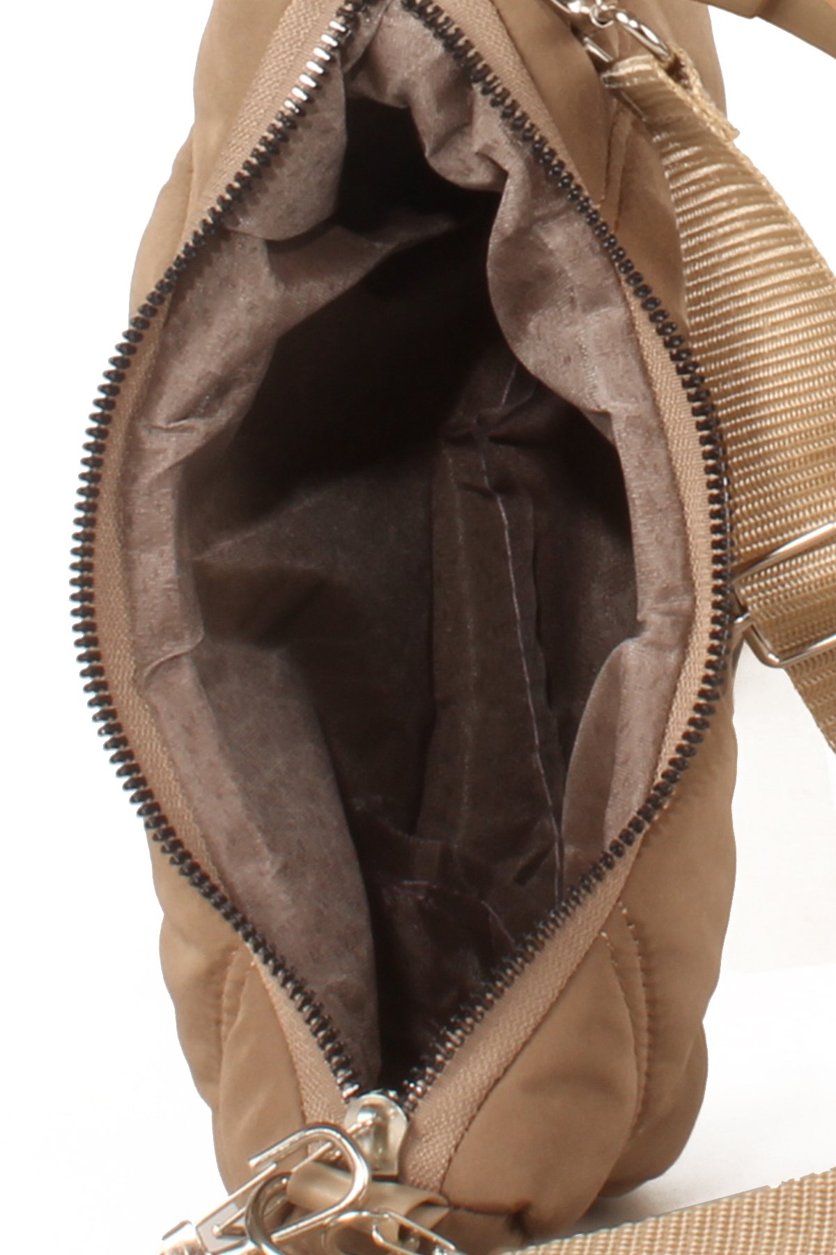 LWE10591-STalhaLuwwe Bag'sKadın Çift Askılı Saten Dokulu Baguette&Omuz Çantası (10591)