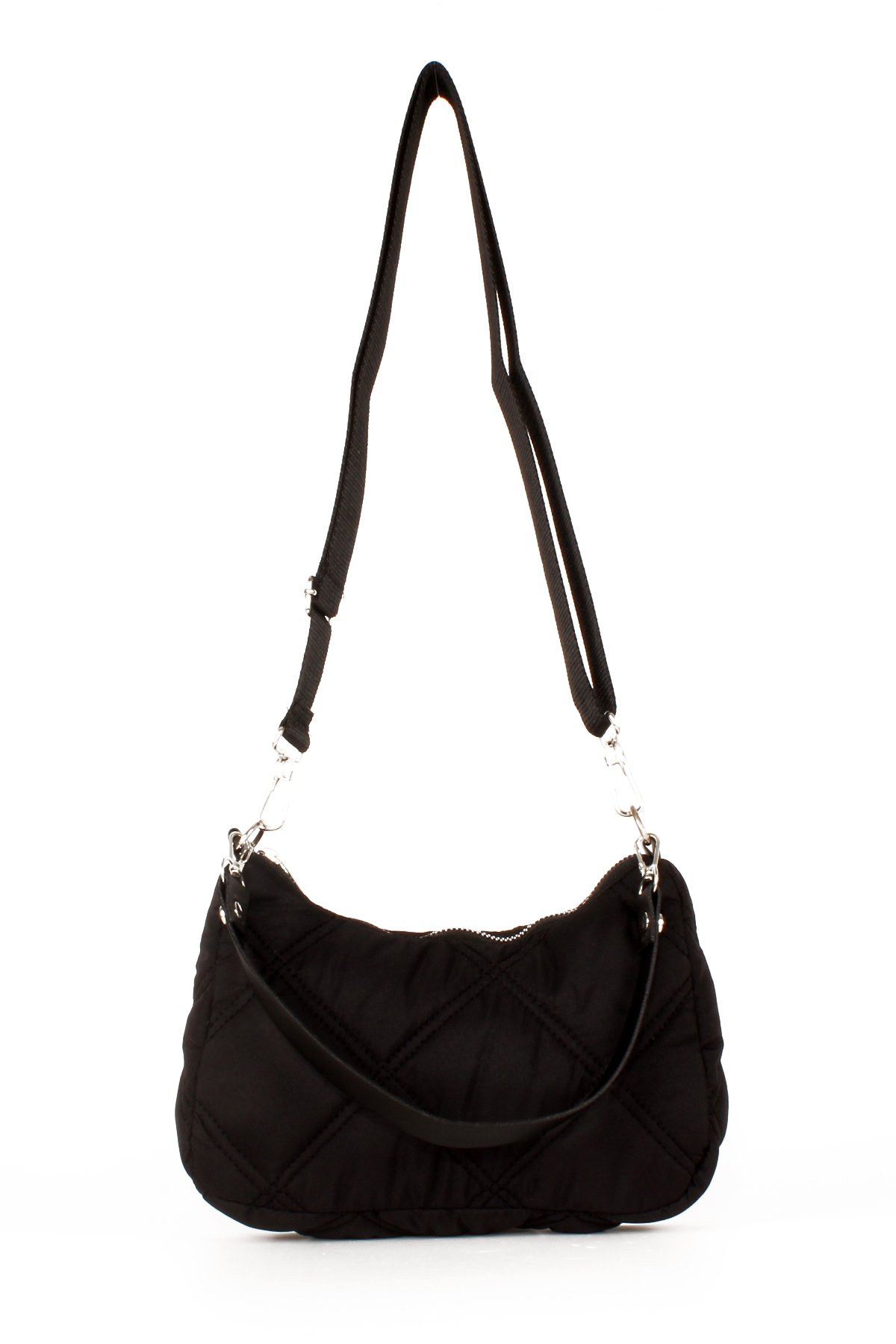 LWE10591-STalhaLuwwe Bag'sKadın Çift Askılı Saten Dokulu Baguette&Omuz Çantası (10591)