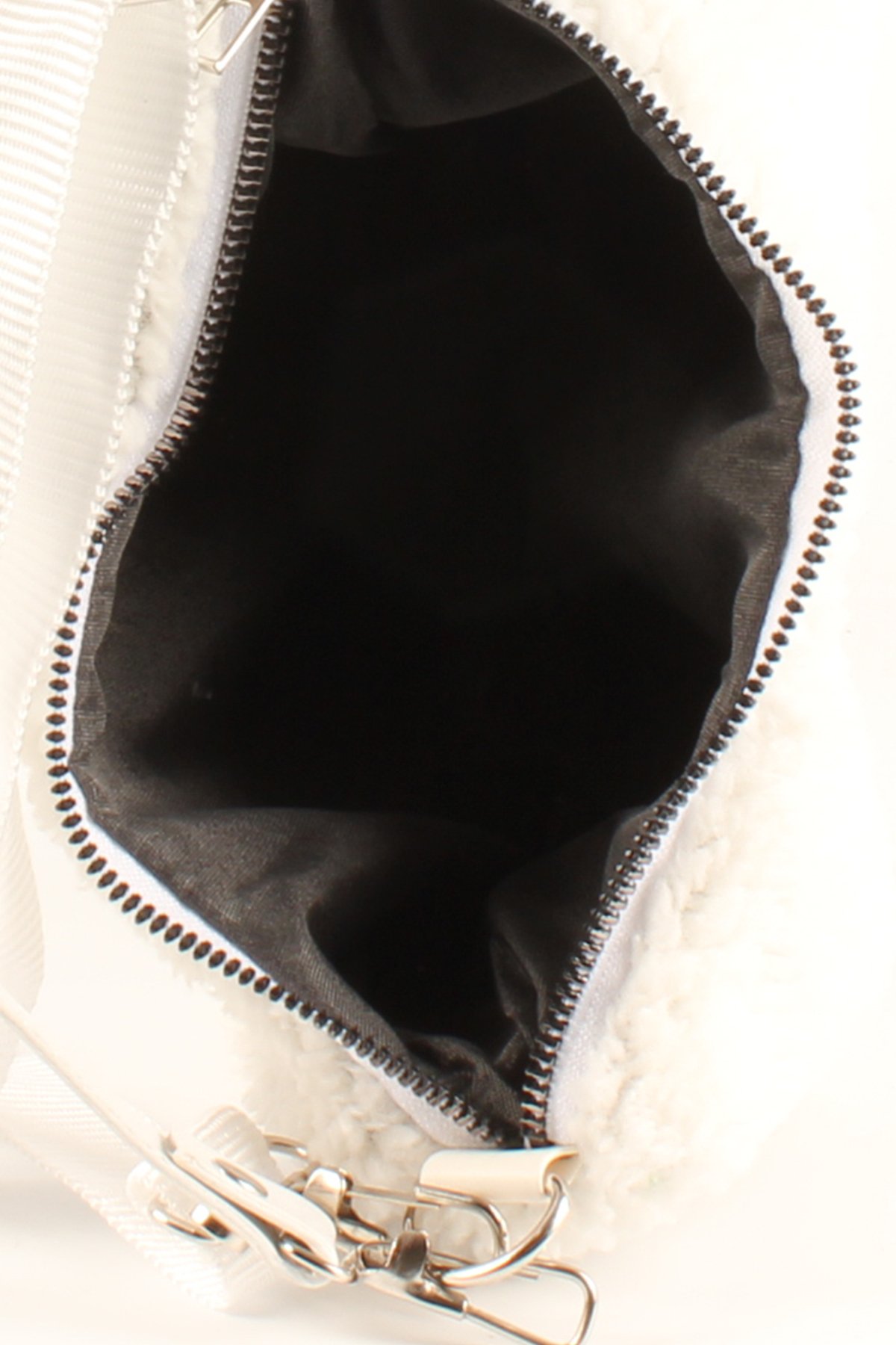 LWE10716-SyhTalhaLuwwe Bag'sKadın Çift Askılı Suni Kürklü-Peluş Baget Omuz Çantası (10716)