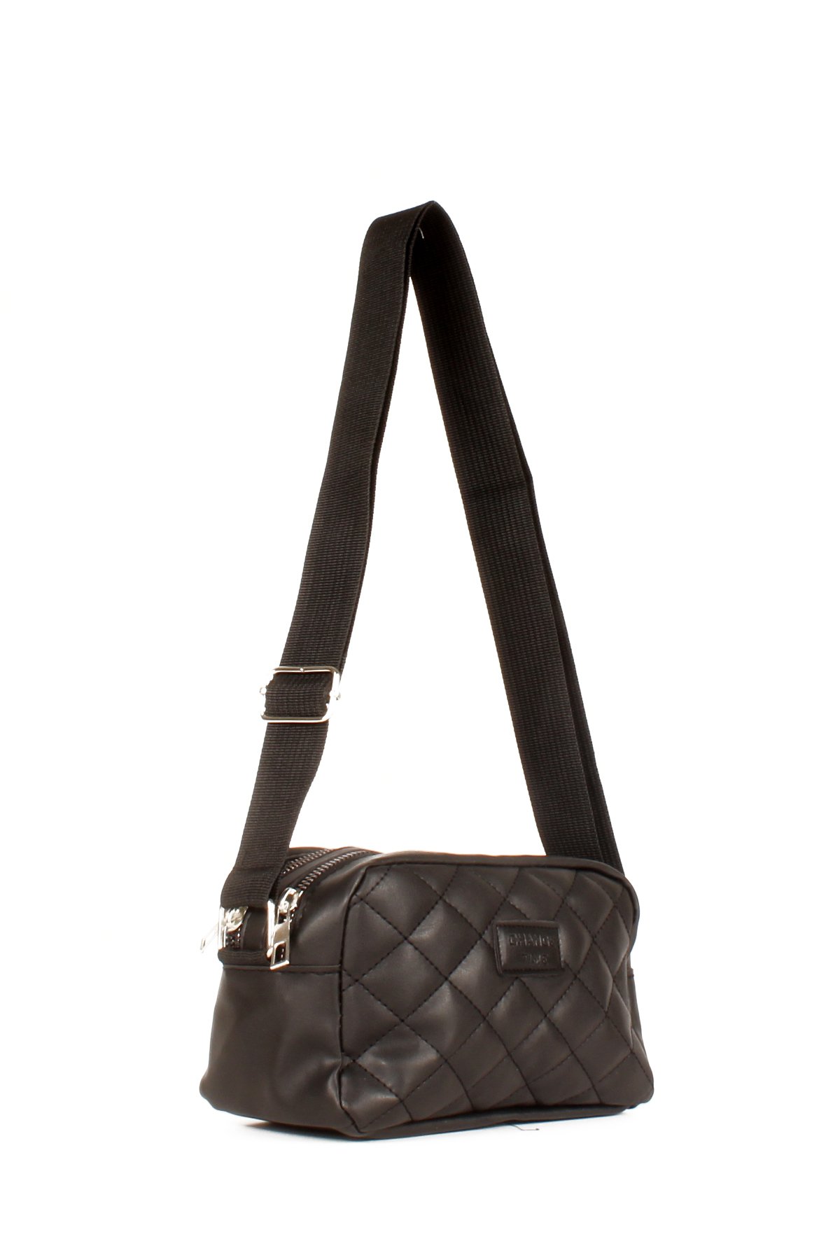 LWE20623-SyhTalhaLuwwe Bag'sKadın Çift Bölmeli Kapitoneli Kolon Askılı Omuz ve Çapraz Çanta (20623)