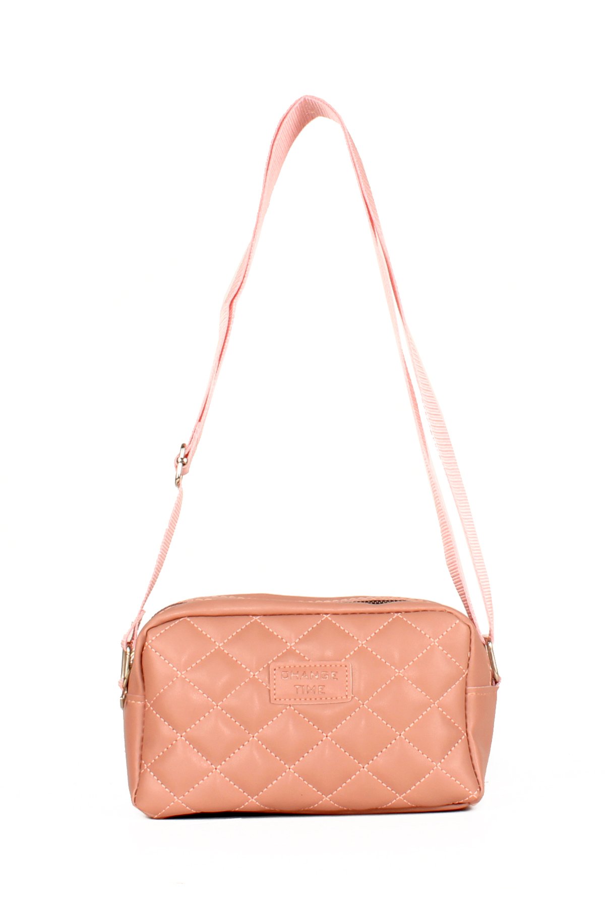 LWE20623-SyhTalhaLuwwe Bag'sKadın Çift Bölmeli Kapitoneli Kolon Askılı Omuz ve Çapraz Çanta (20623)