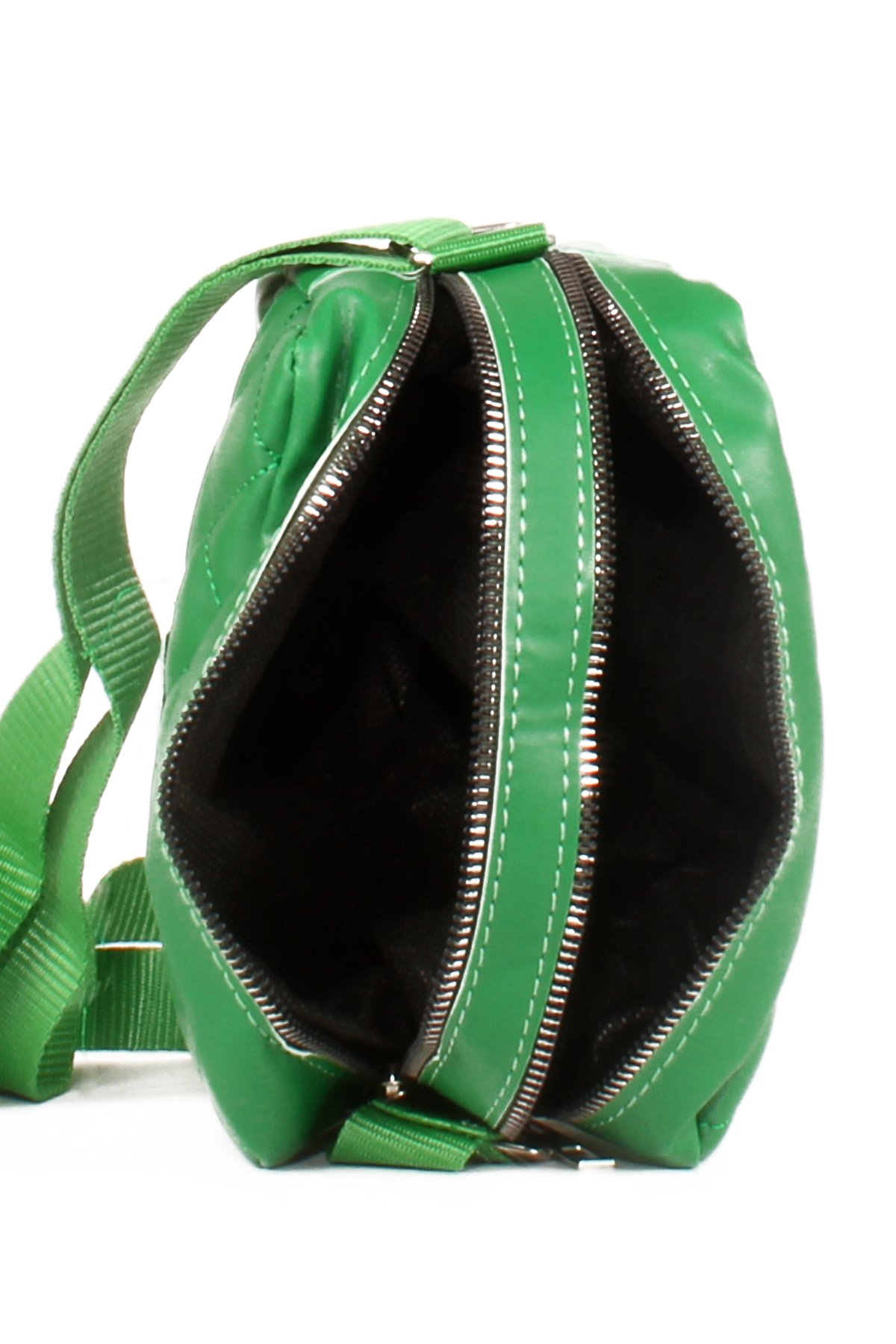 LWE20623-SyhTalhaLuwwe Bag'sKadın Çift Bölmeli Kapitoneli Kolon Askılı Omuz ve Çapraz Çanta (20623)