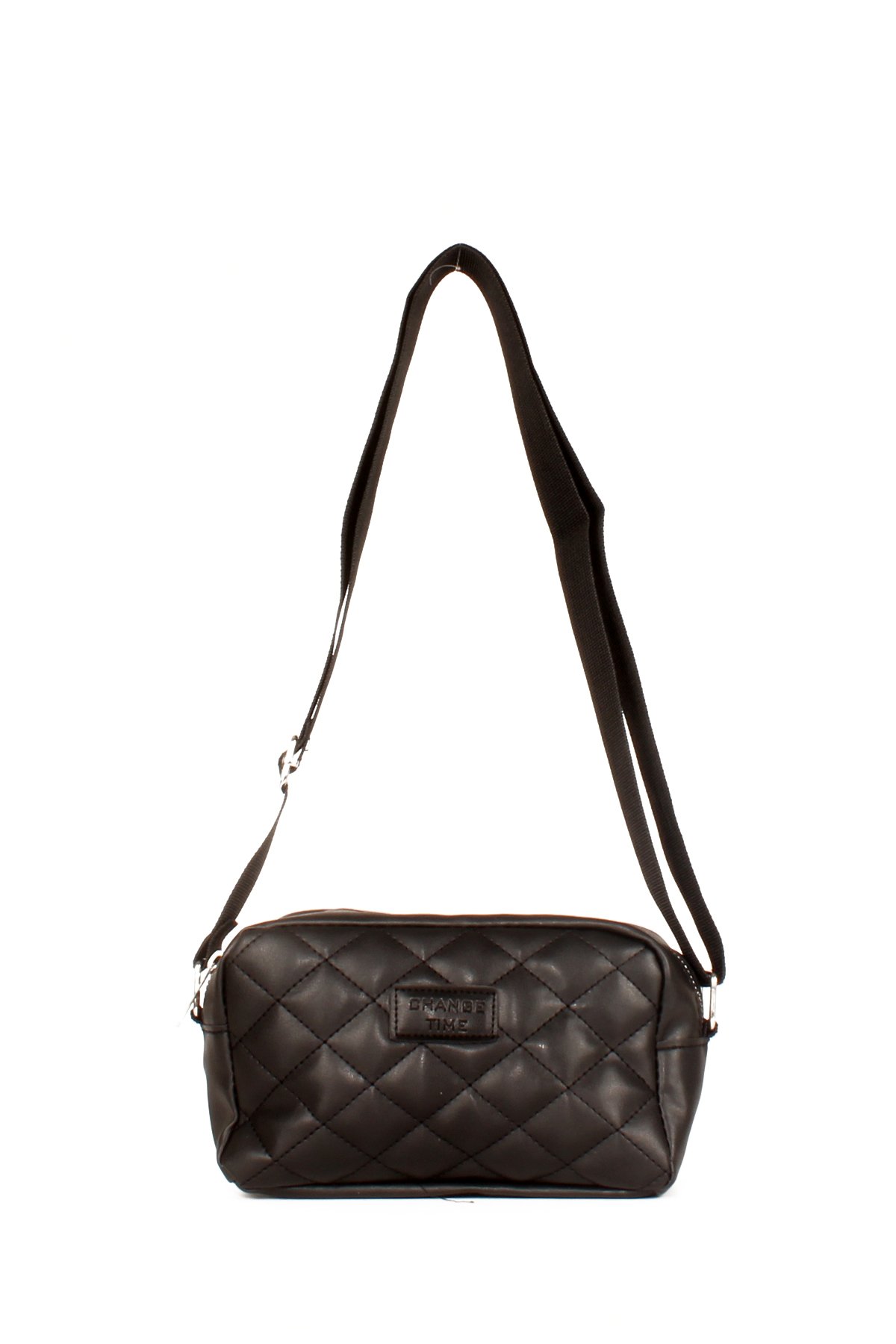 LWE20623-SyhTalhaLuwwe Bag'sKadın Çift Bölmeli Kapitoneli Kolon Askılı Omuz ve Çapraz Çanta (20623)