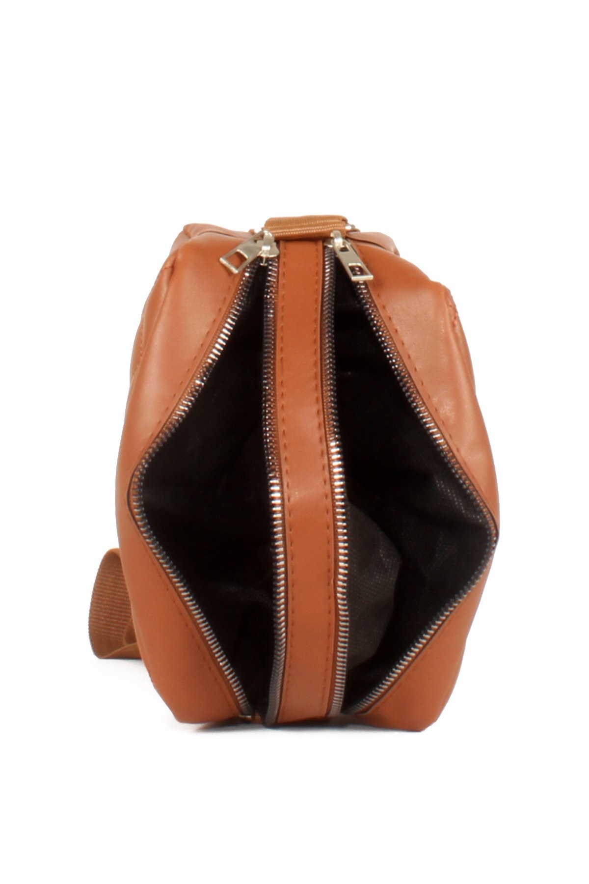 LWE20623-SyhTalhaLuwwe Bag'sKadın Çift Bölmeli Kapitoneli Kolon Askılı Omuz ve Çapraz Çanta (20623)