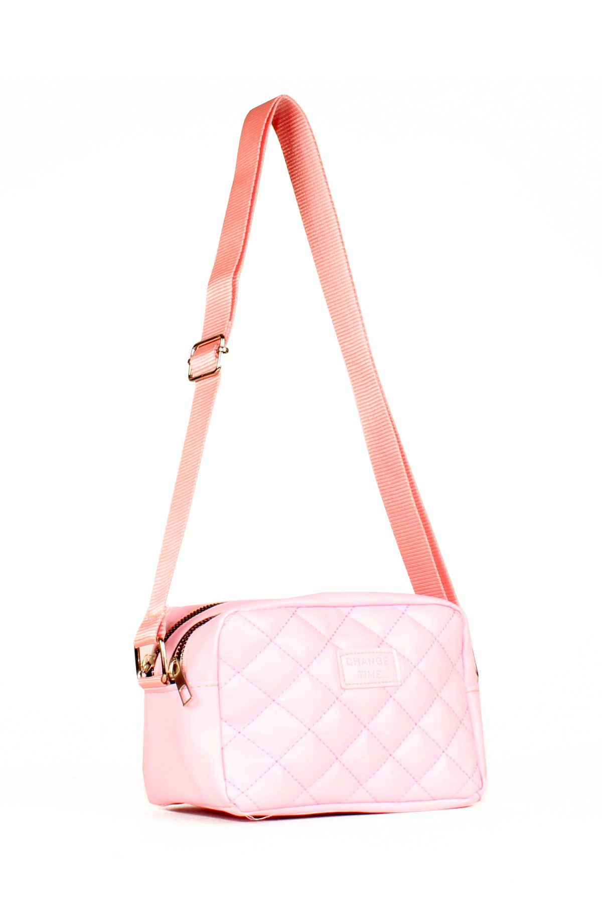 LWE20623-SyhTalhaLuwwe Bag'sKadın Çift Bölmeli Kapitoneli Kolon Askılı Omuz ve Çapraz Çanta (20623)