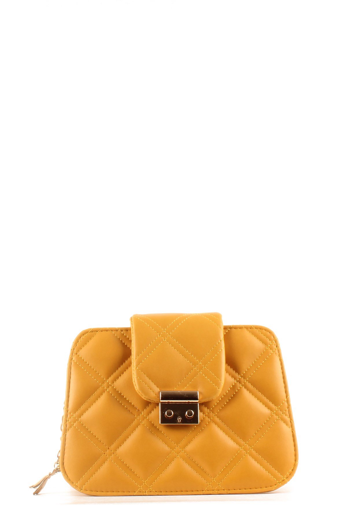 LWE10429-SLuwweLuwwe Bag'sKadın Çift Fermuarlı Kapitone Omuz Çantası (10429)