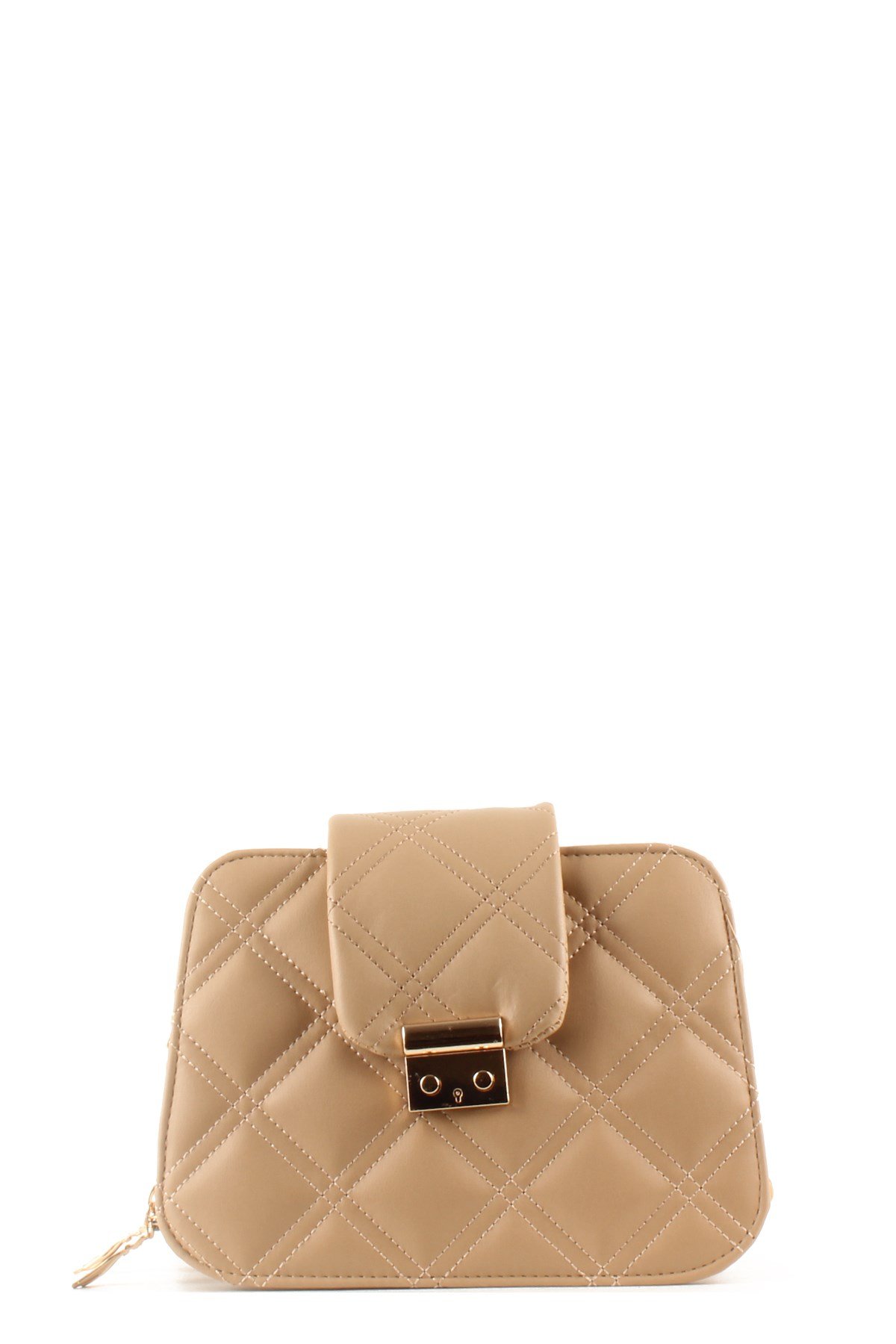 LWE10429-SLuwweLuwwe Bag'sKadın Çift Fermuarlı Kapitone Omuz Çantası (10429)