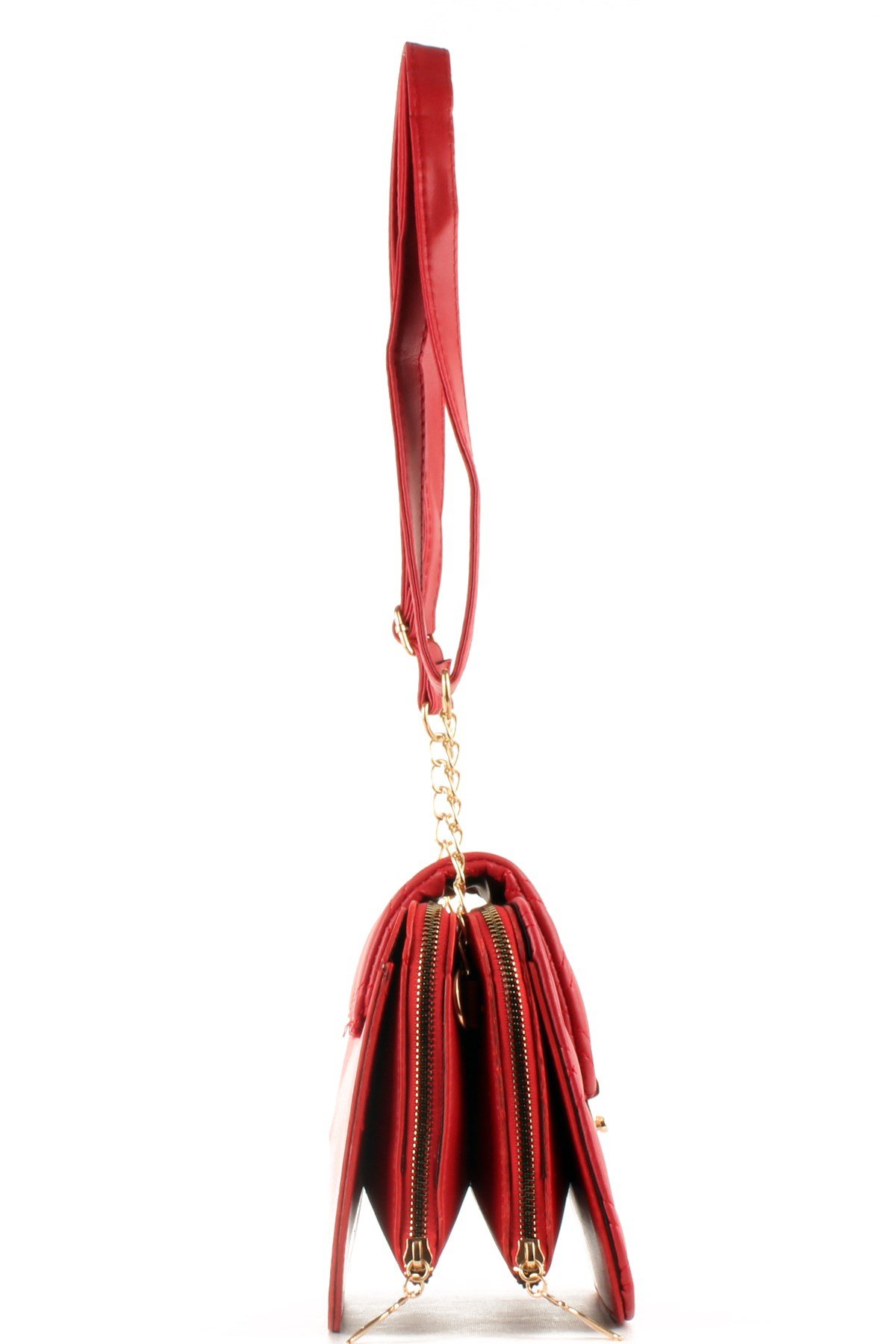 LWE10429-SLuwweLuwwe Bag'sKadın Çift Fermuarlı Kapitone Omuz Çantası (10429)