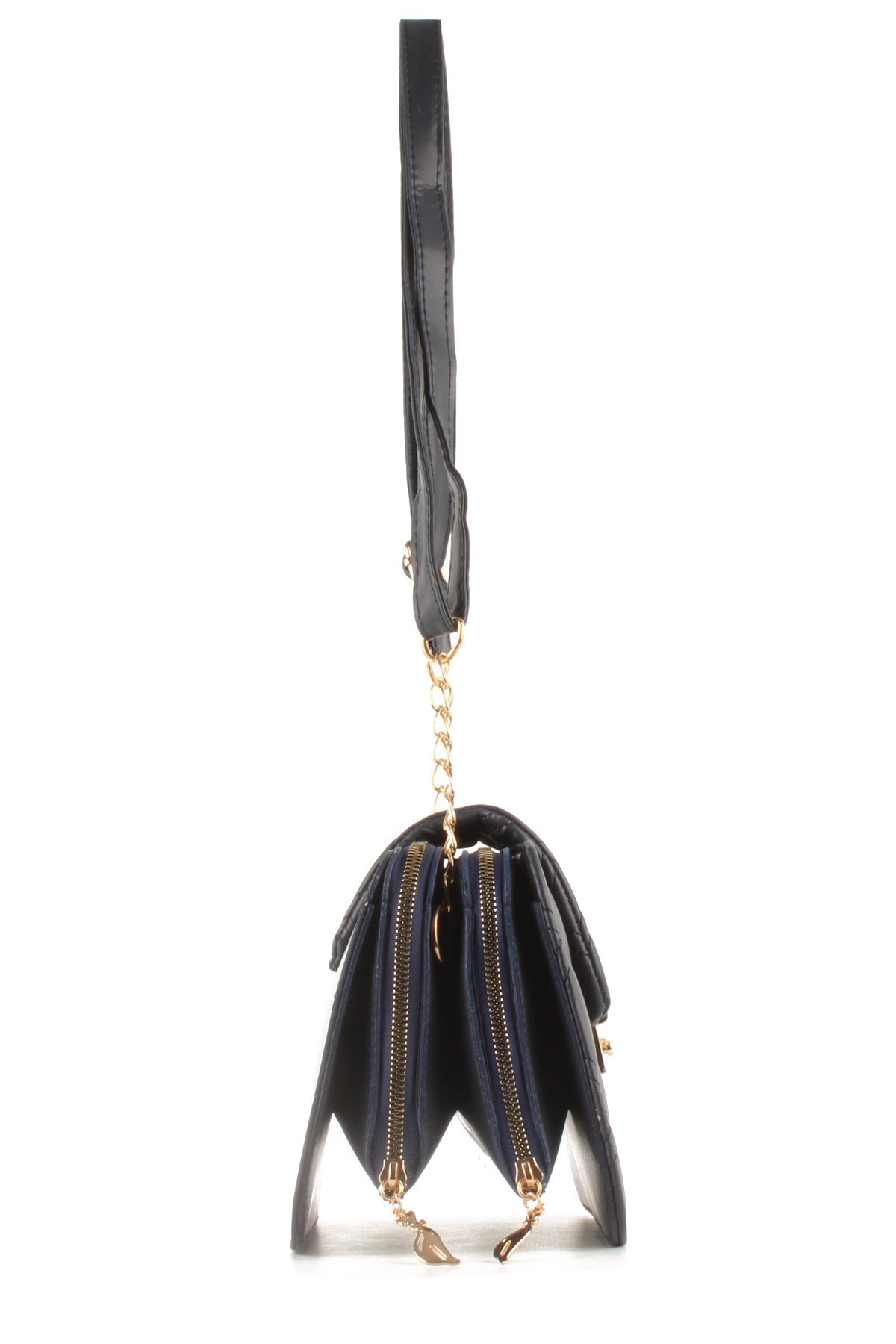 LWE10429-SLuwweLuwwe Bag'sKadın Çift Fermuarlı Kapitone Omuz Çantası (10429)