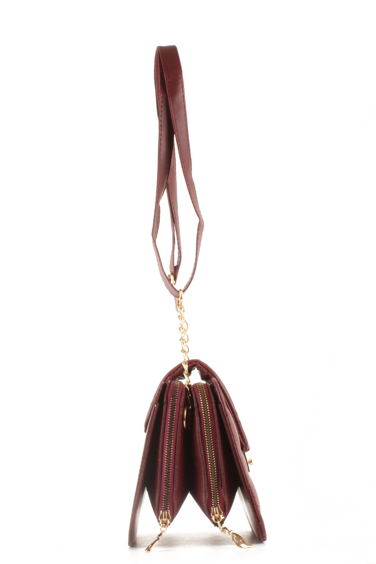 LWE10429-SLuwweLuwwe Bag'sKadın Çift Fermuarlı Kapitone Omuz Çantası (10429)