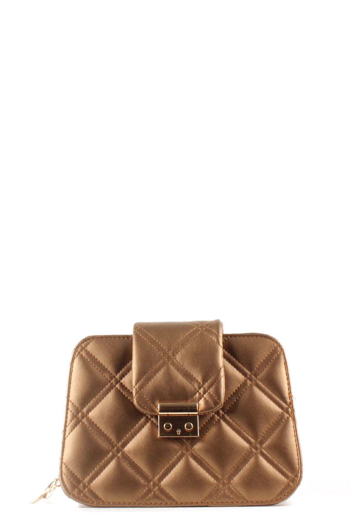 LWE10429-SLuwweLuwwe Bag'sKadın Çift Fermuarlı Kapitone Omuz Çantası (10429)