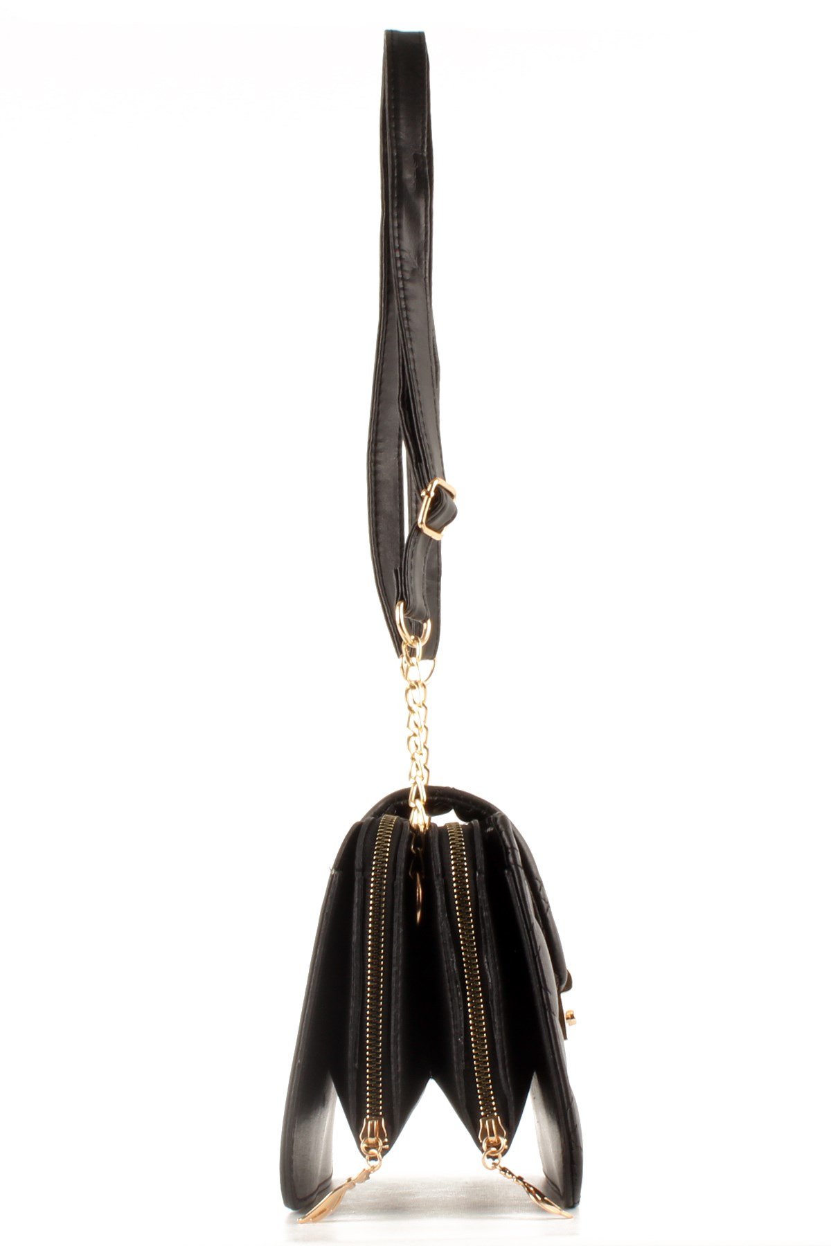 LWE10429-SLuwweLuwwe Bag'sKadın Çift Fermuarlı Kapitone Omuz Çantası (10429)