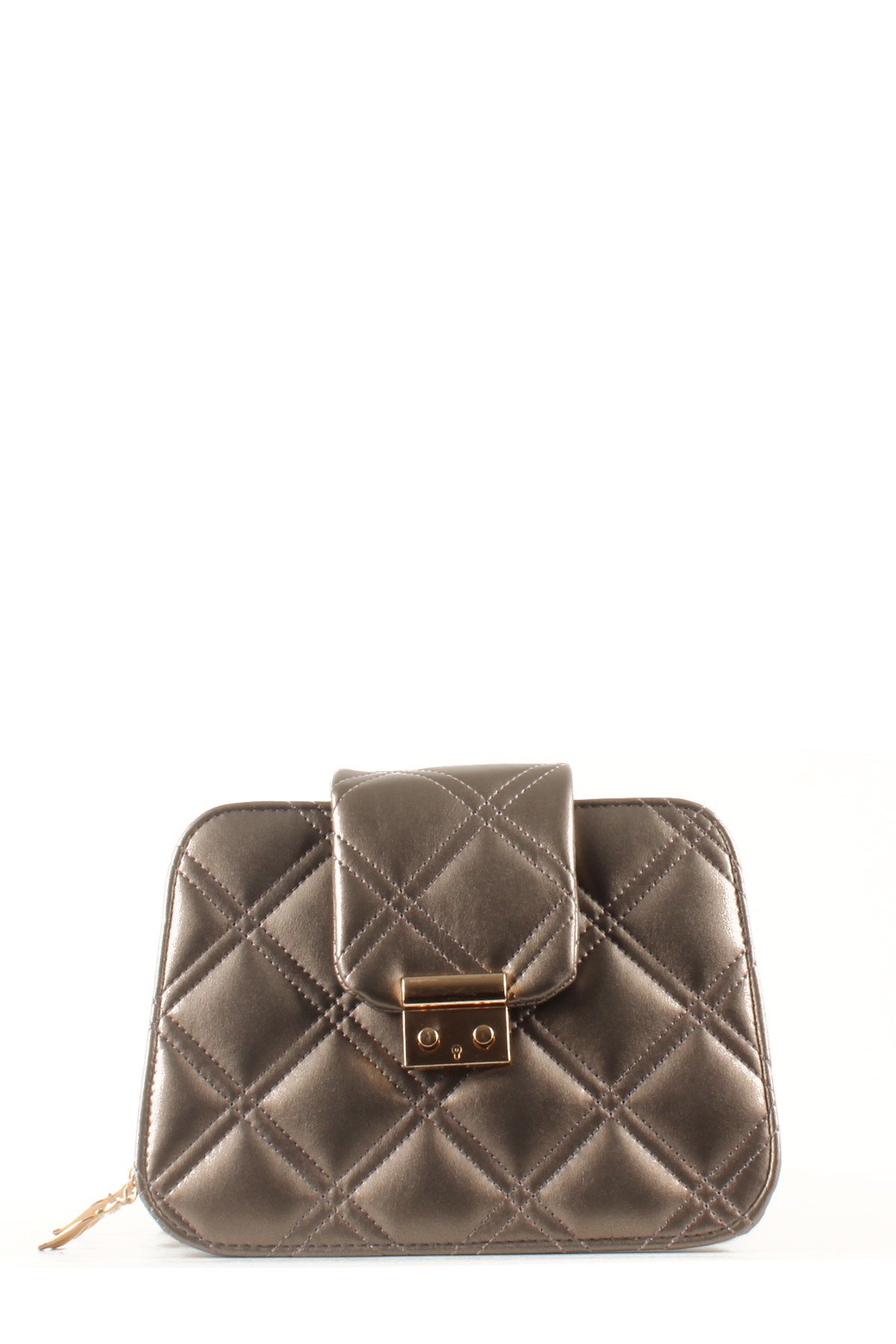 LWE10429-SLuwweLuwwe Bag'sKadın Çift Fermuarlı Kapitone Omuz Çantası (10429)