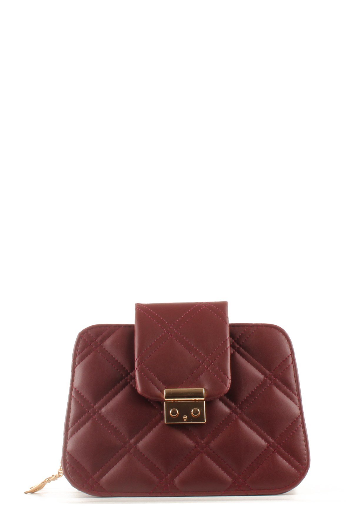 LWE10429-SLuwweLuwwe Bag'sKadın Çift Fermuarlı Kapitone Omuz Çantası (10429)