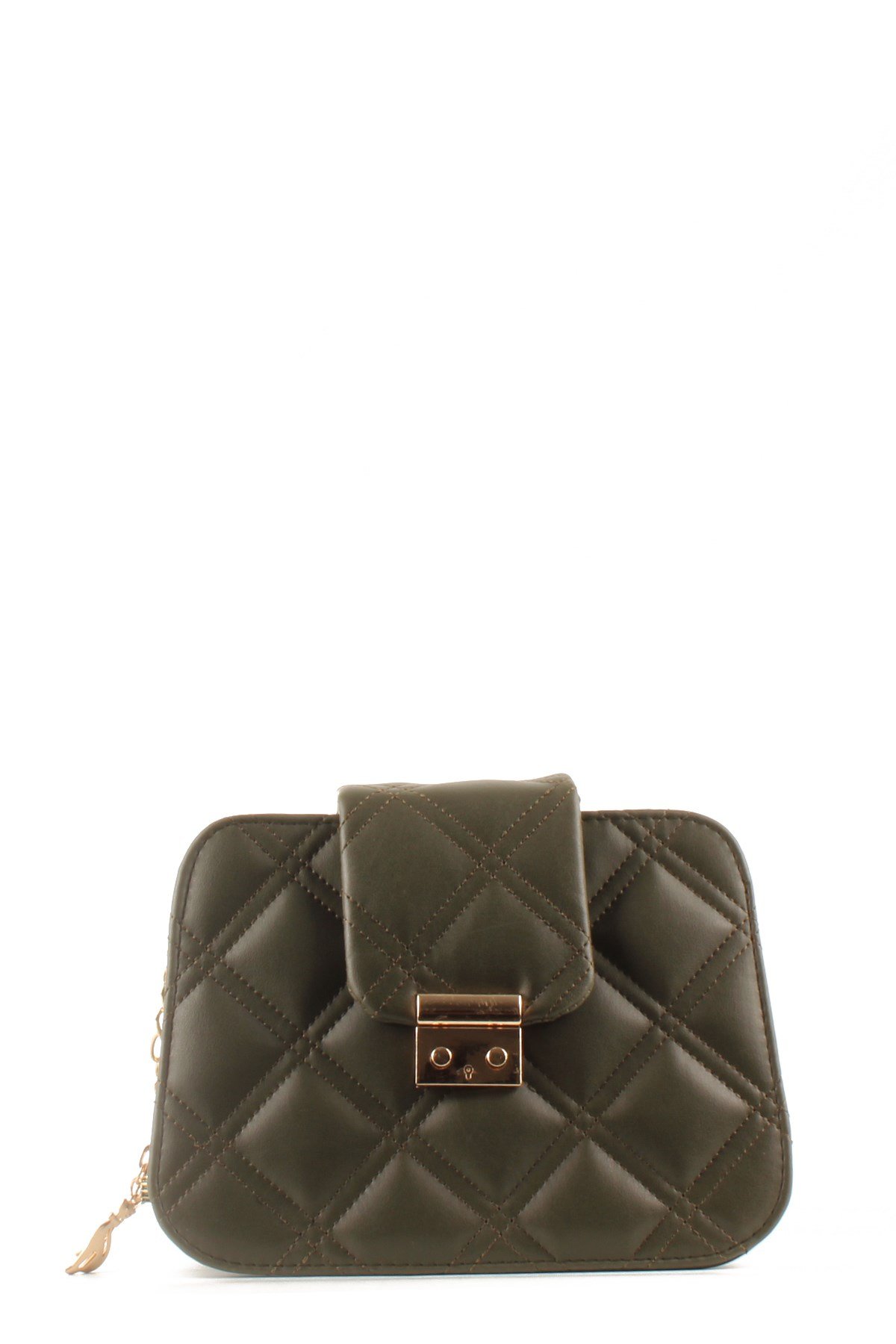 LWE10429-SLuwweLuwwe Bag'sKadın Çift Fermuarlı Kapitone Omuz Çantası (10429)