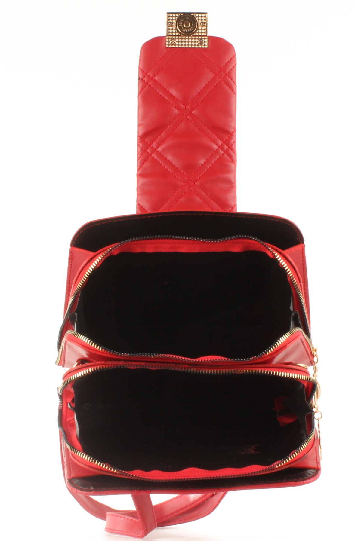 LWE10429-SLuwweLuwwe Bag'sKadın Çift Fermuarlı Kapitone Omuz Çantası (10429)