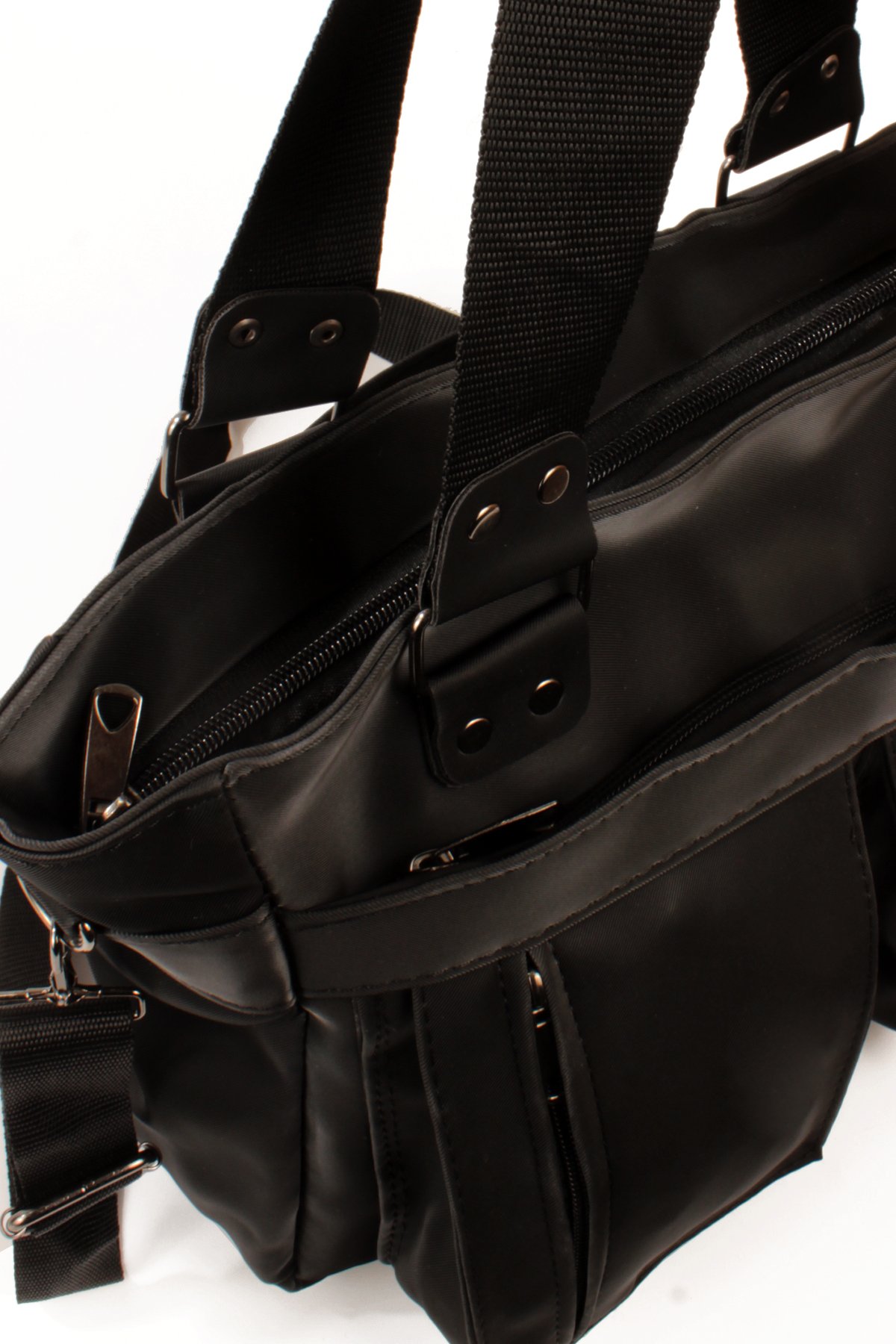 LWE1827-SyhTalhaLuwwe Bag'sKadın Çok Bölmeli Anne Tarz Saten Doku Tak&Çıkar Dokuma Kolon Omuz Askılı El ve Omuz Çantası (1827)