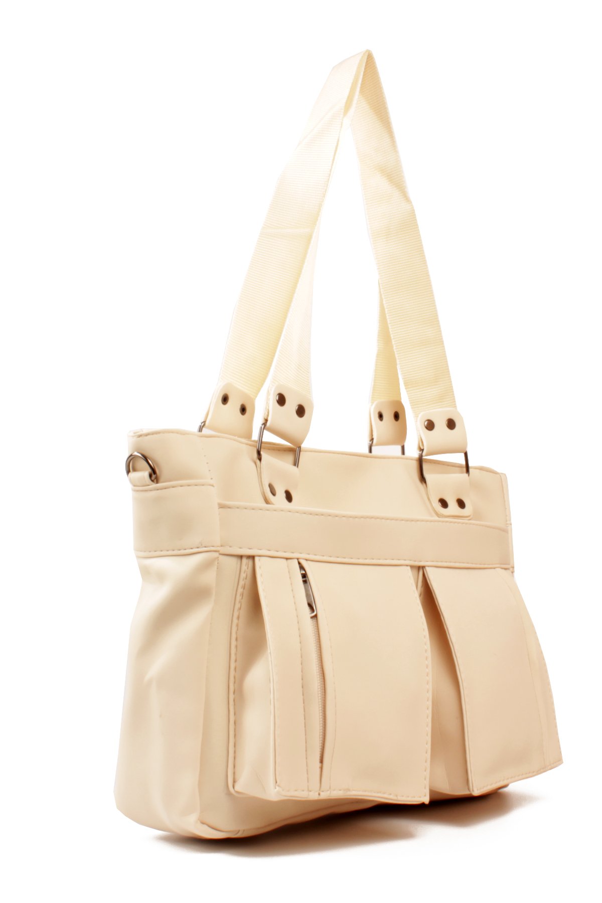 LWE1827-SyhTalhaLuwwe Bag'sKadın Çok Bölmeli Anne Tarz Saten Doku Tak&Çıkar Dokuma Kolon Omuz Askılı El ve Omuz Çantası (1827)