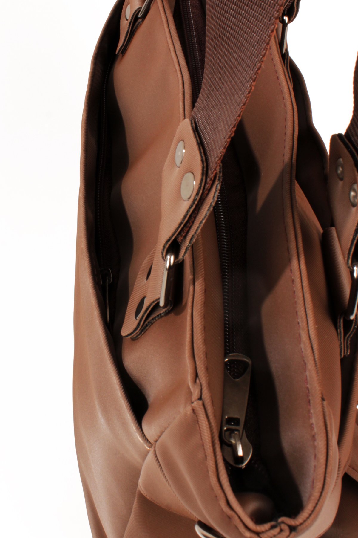 LWE1827-SyhTalhaLuwwe Bag'sKadın Çok Bölmeli Anne Tarz Saten Doku Tak&Çıkar Dokuma Kolon Omuz Askılı El ve Omuz Çantası (1827)