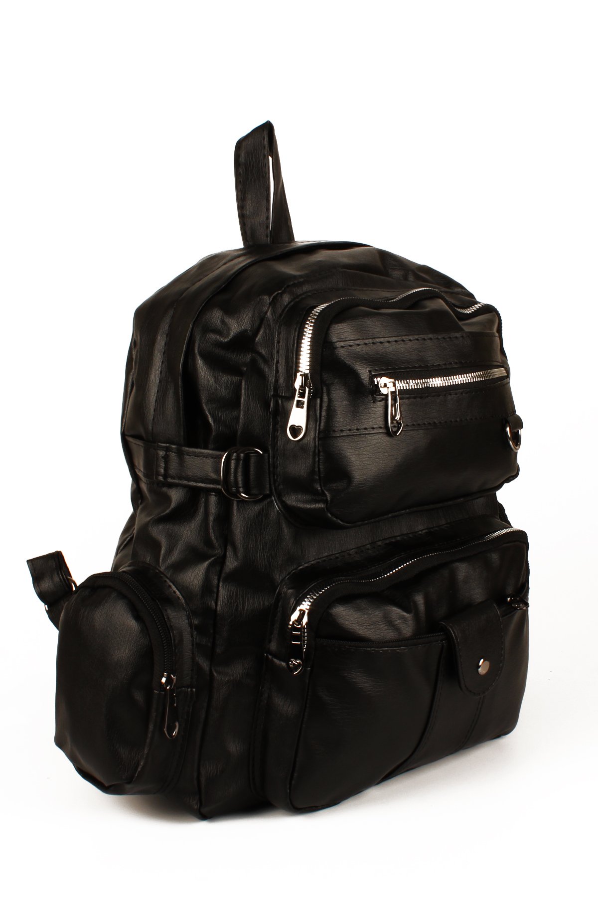 LWE1748-SyhTalhaLuwwe Bag'sKadın Çok Bölmeli Yıkama Deri Salaş Günlük & Okul Sırt Çantası  (1748)