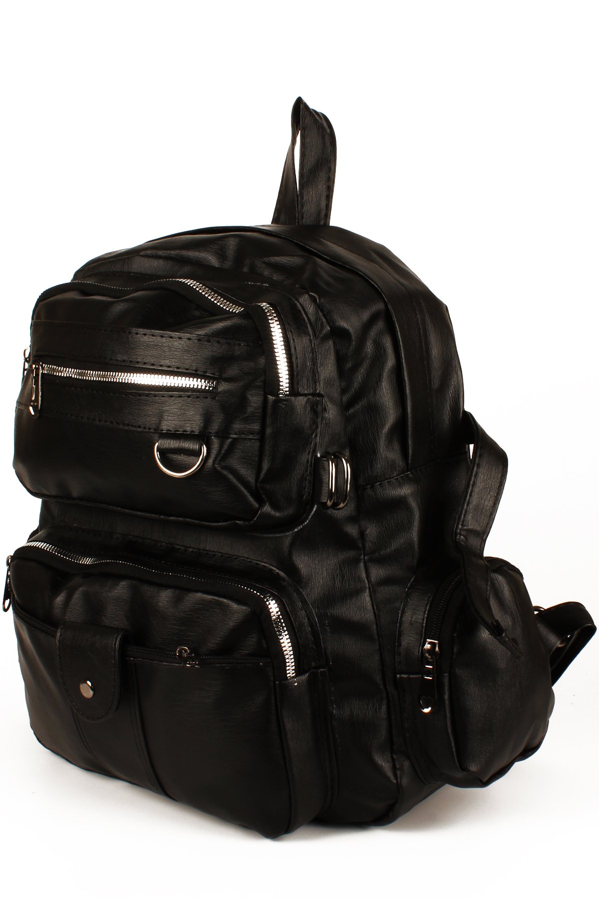 LWE1748-SyhTalhaLuwwe Bag'sKadın Çok Bölmeli Yıkama Deri Salaş Günlük & Okul Sırt Çantası  (1748)