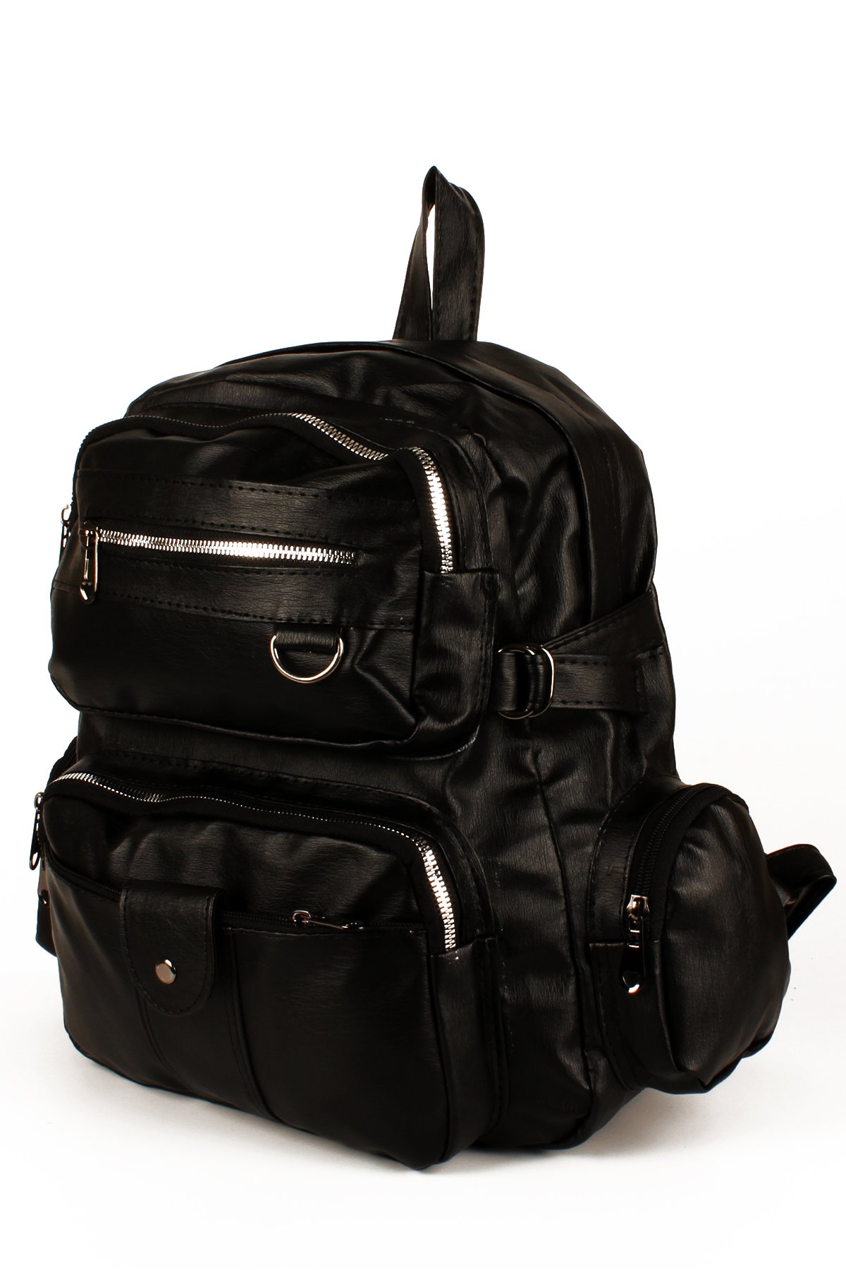 LWE1748-SyhTalhaLuwwe Bag'sKadın Çok Bölmeli Yıkama Deri Salaş Günlük & Okul Sırt Çantası  (1748)