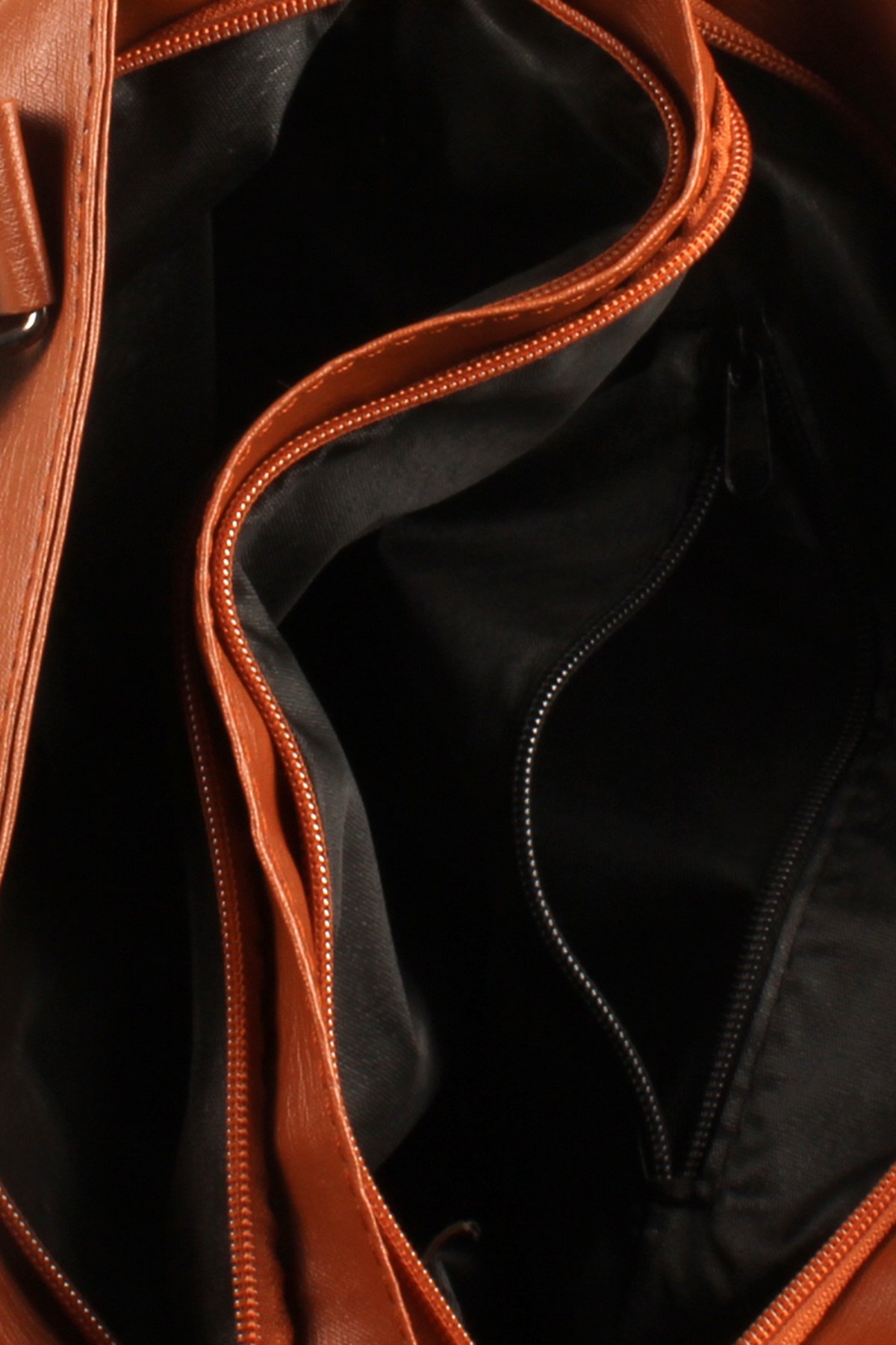 LWE1751-SyhTalhaLuwwe Bag'sKadın Çok Çepli İki Bölmeli Anne Tarz Yıkama Deri Salaş El ve Omuz Çantası (1751)