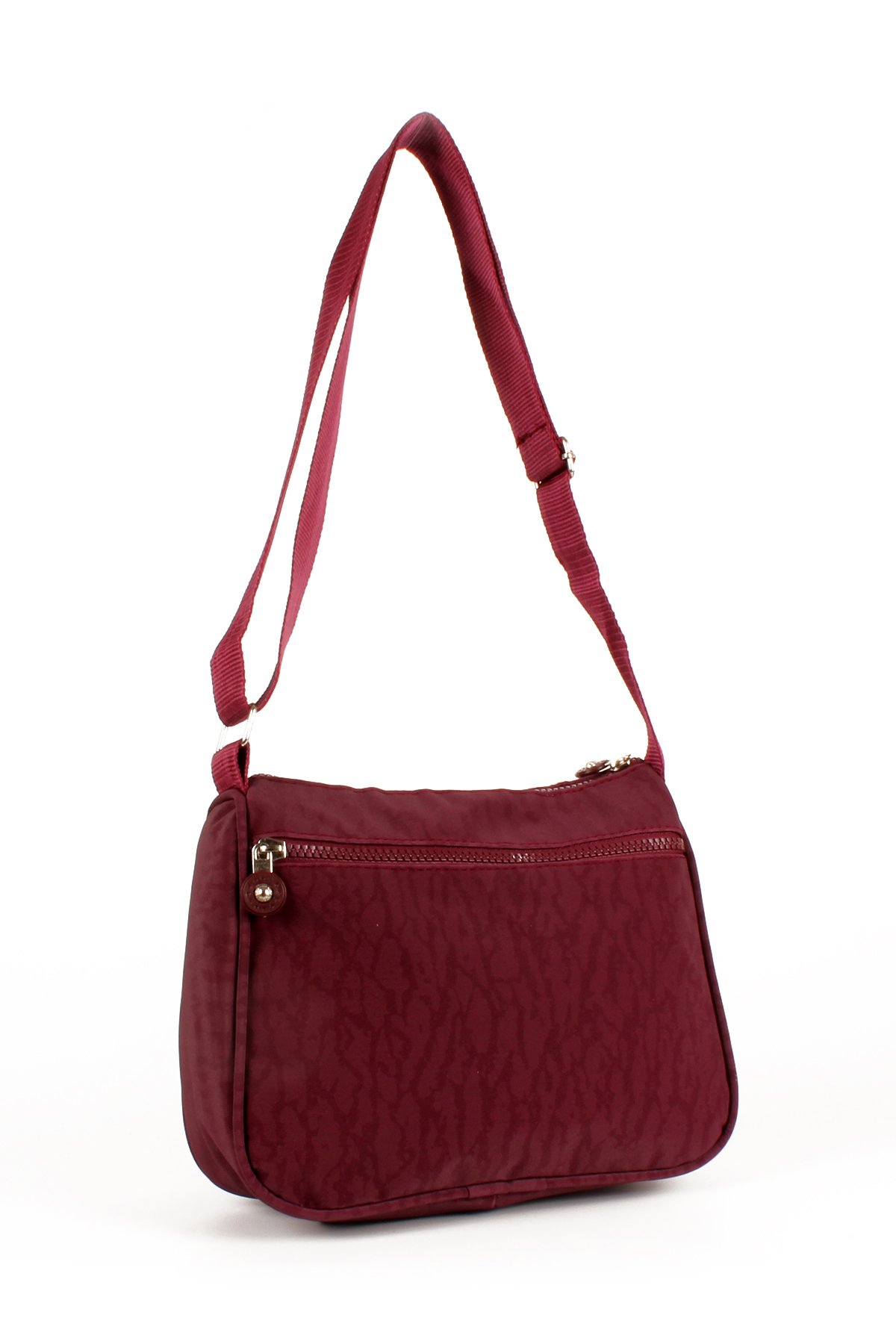 LWE10730-SyhTalhaLuwwe Bag'sKadın Çok Cepli Krinkle Kumaş Postacı Tarz Omuz Çapraz Çanta (10730)