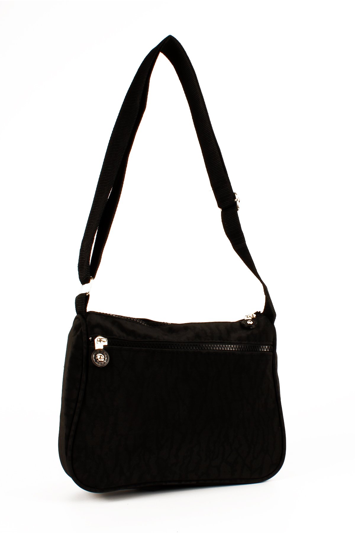 LWE10730-SyhTalhaLuwwe Bag'sKadın Çok Cepli Krinkle Kumaş Postacı Tarz Omuz Çapraz Çanta (10730)