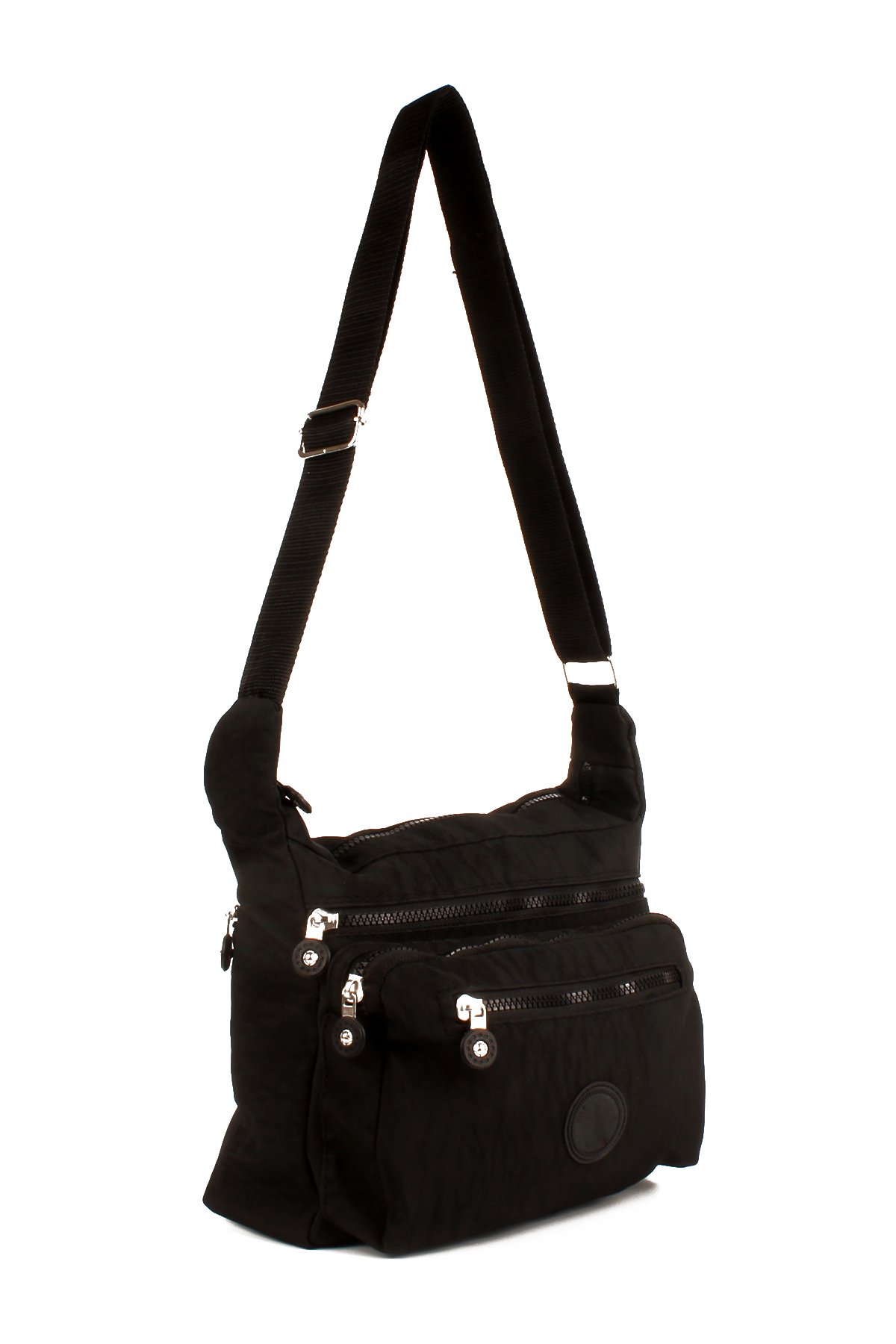 LWE10678-SyhTalhaLuwwe Bag'sKadın Çok Cepli Yıkanmış Krinkle Kumaş Postacı Tarz Omuz Çapraz Çanta (10678)