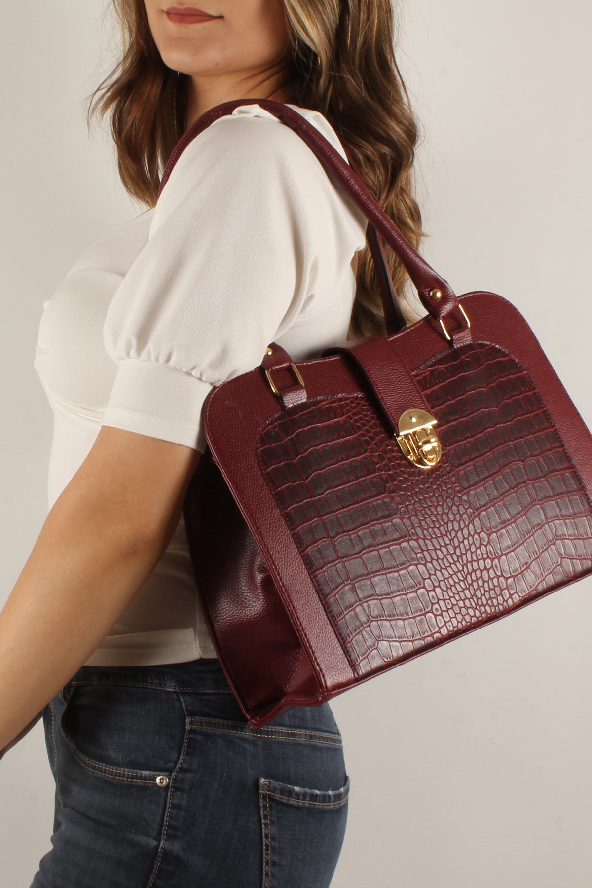 LWE20355-SLuwweLuwwe Bag'sKadın El ve Omuz Çantası (20355)