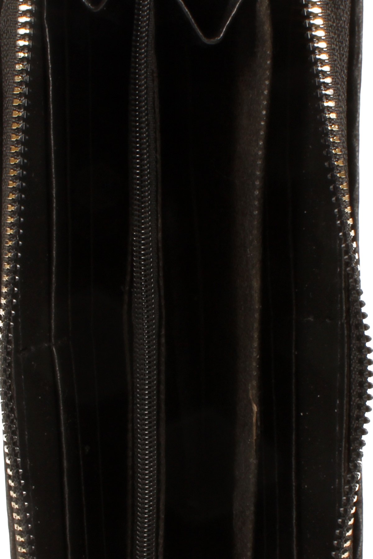 LWE50711-SyhTalhaLuwwe Bag'sKadın Fermuarlı Gold Yazı Detaylı Saten Doku Üç İç Bölmeli Cüzdan Ve Kartlık  (50711)