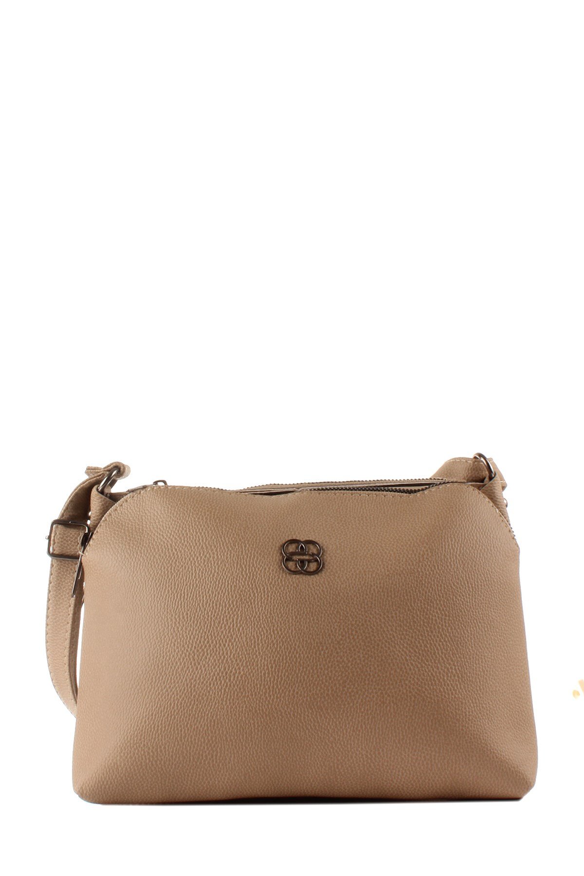 LWE20426-SLuwweLuwwe Bag'sKadın Fermuarlı Üç Gözlü Omuz Çantası (20426)