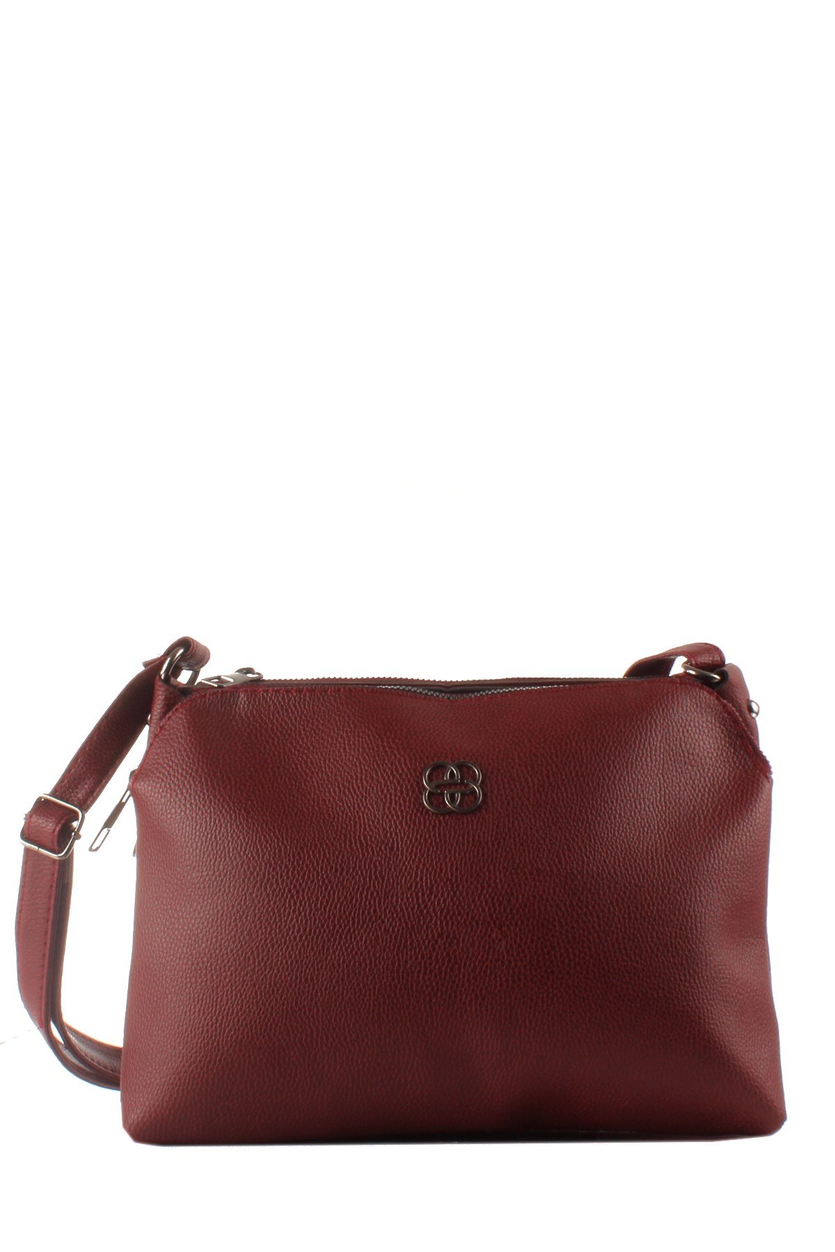 LWE20426-SLuwweLuwwe Bag'sKadın Fermuarlı Üç Gözlü Omuz Çantası (20426)