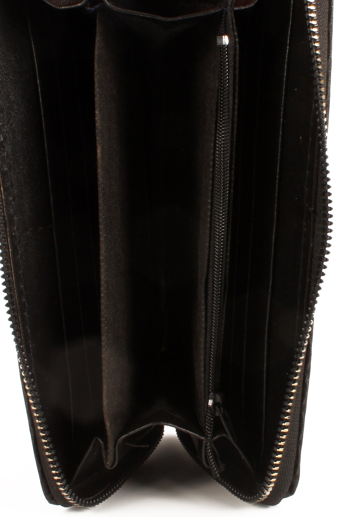 LWE50710-SyhTalhaLuwwe Bag'sKadın Fermuarlı Yazı Detaylı Saten Doku Üç İç Bölmeli Cüzdan Ve Kartlık  (50710)