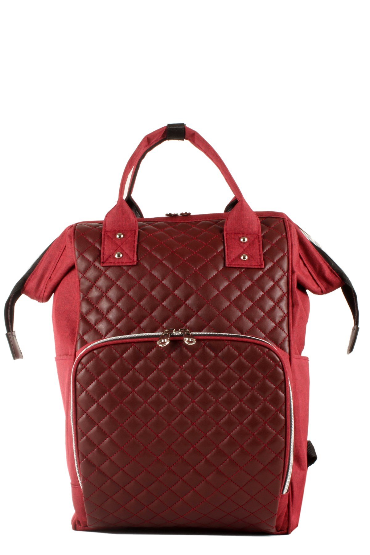 LWE60413-SLuwweLuwwe Bag'sKadın Folyo Destekli Isı Korumalı Cepli Anne Bebek Bakım Sırt Çantası (60413)