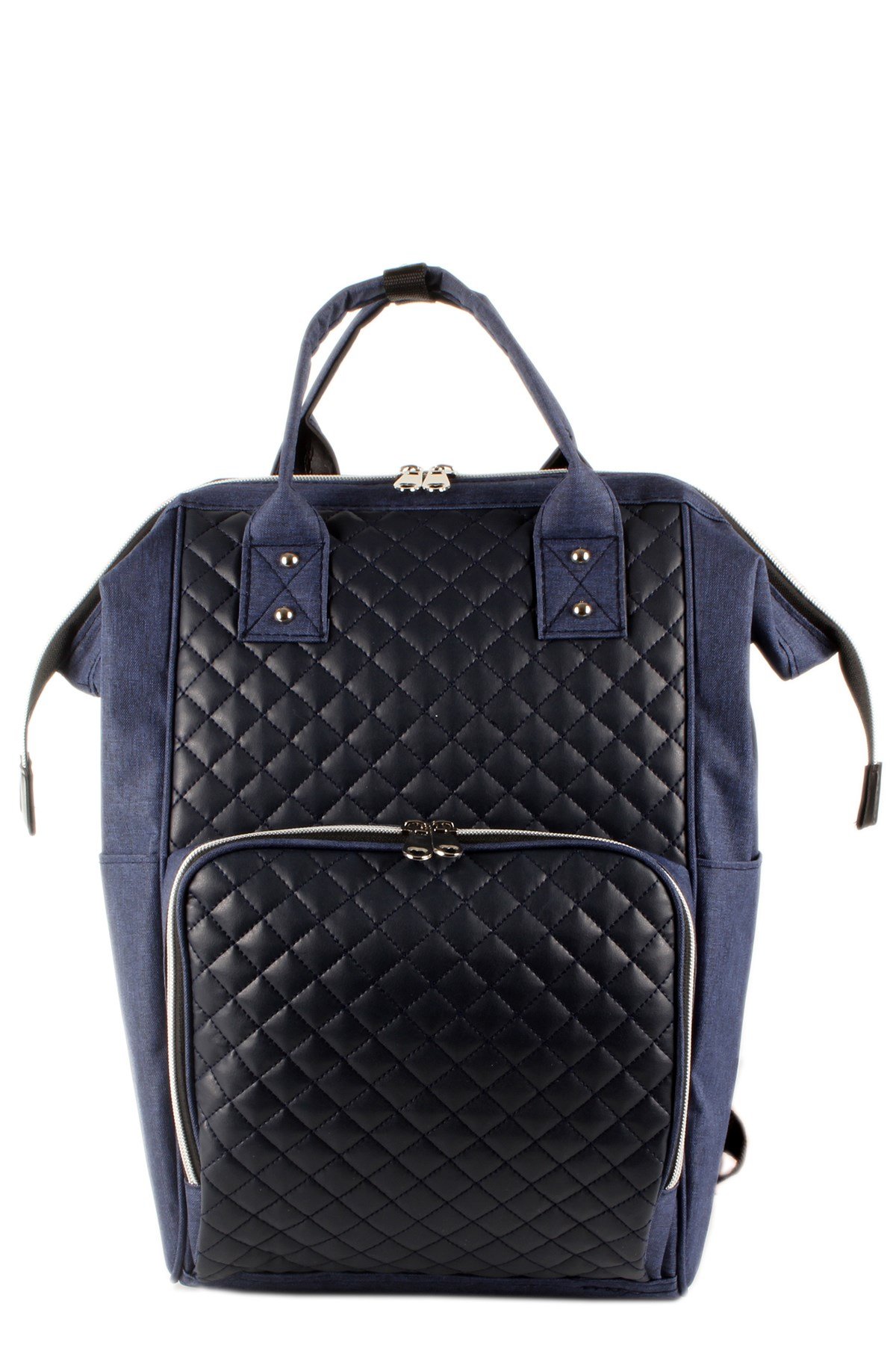 LWE60413-SLuwweLuwwe Bag'sKadın Folyo Destekli Isı Korumalı Cepli Anne Bebek Bakım Sırt Çantası (60413)