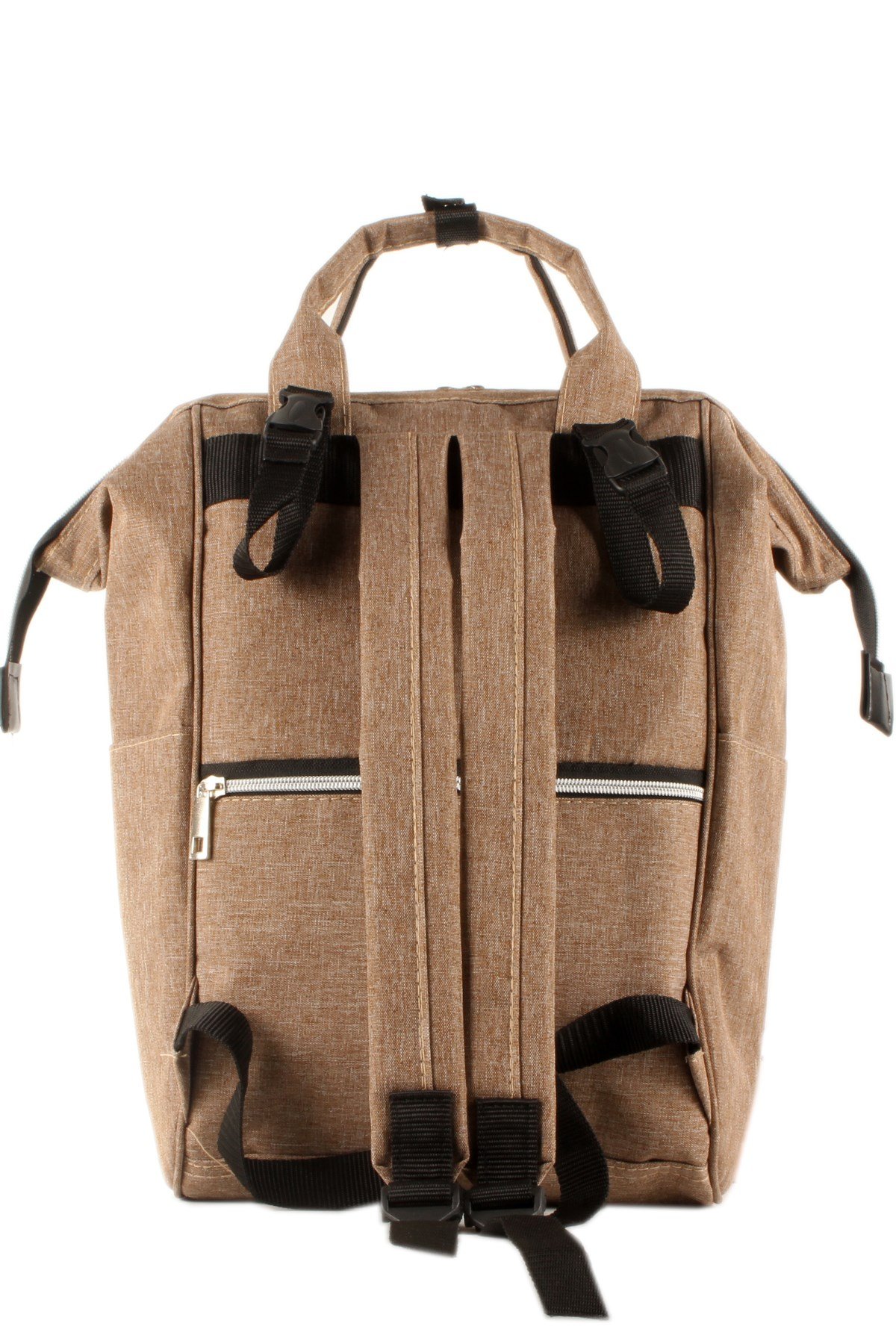 LWE60413-SLuwweLuwwe Bag'sKadın Folyo Destekli Isı Korumalı Cepli Anne Bebek Bakım Sırt Çantası (60413)