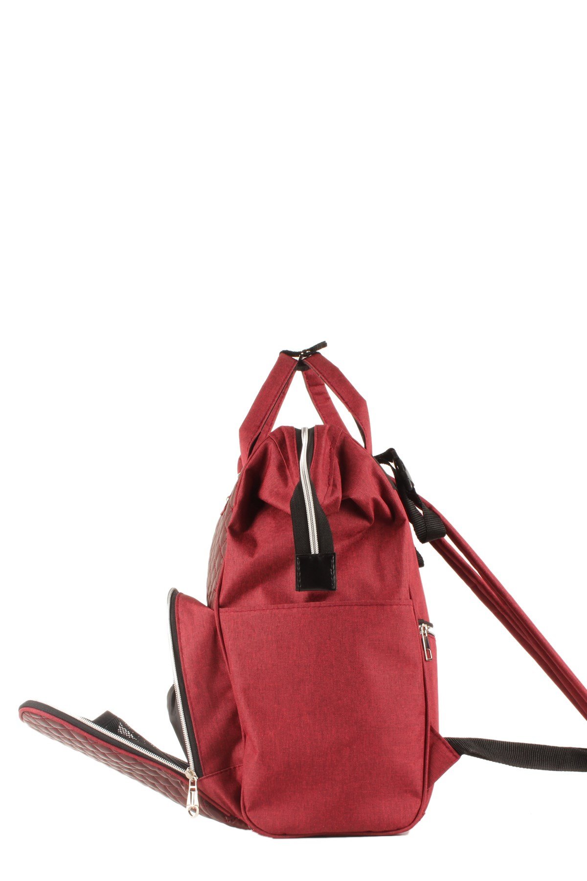 LWE60413-SLuwweLuwwe Bag'sKadın Folyo Destekli Isı Korumalı Cepli Anne Bebek Bakım Sırt Çantası (60413)