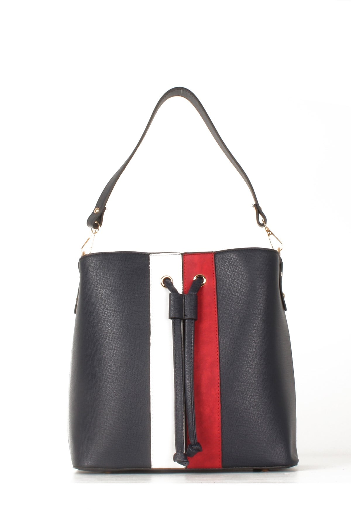 LWEM1447-SLuwweLuwwe Bag'sKadın İki Askılı Detaylı El ve Omuz Çantası (M1447)