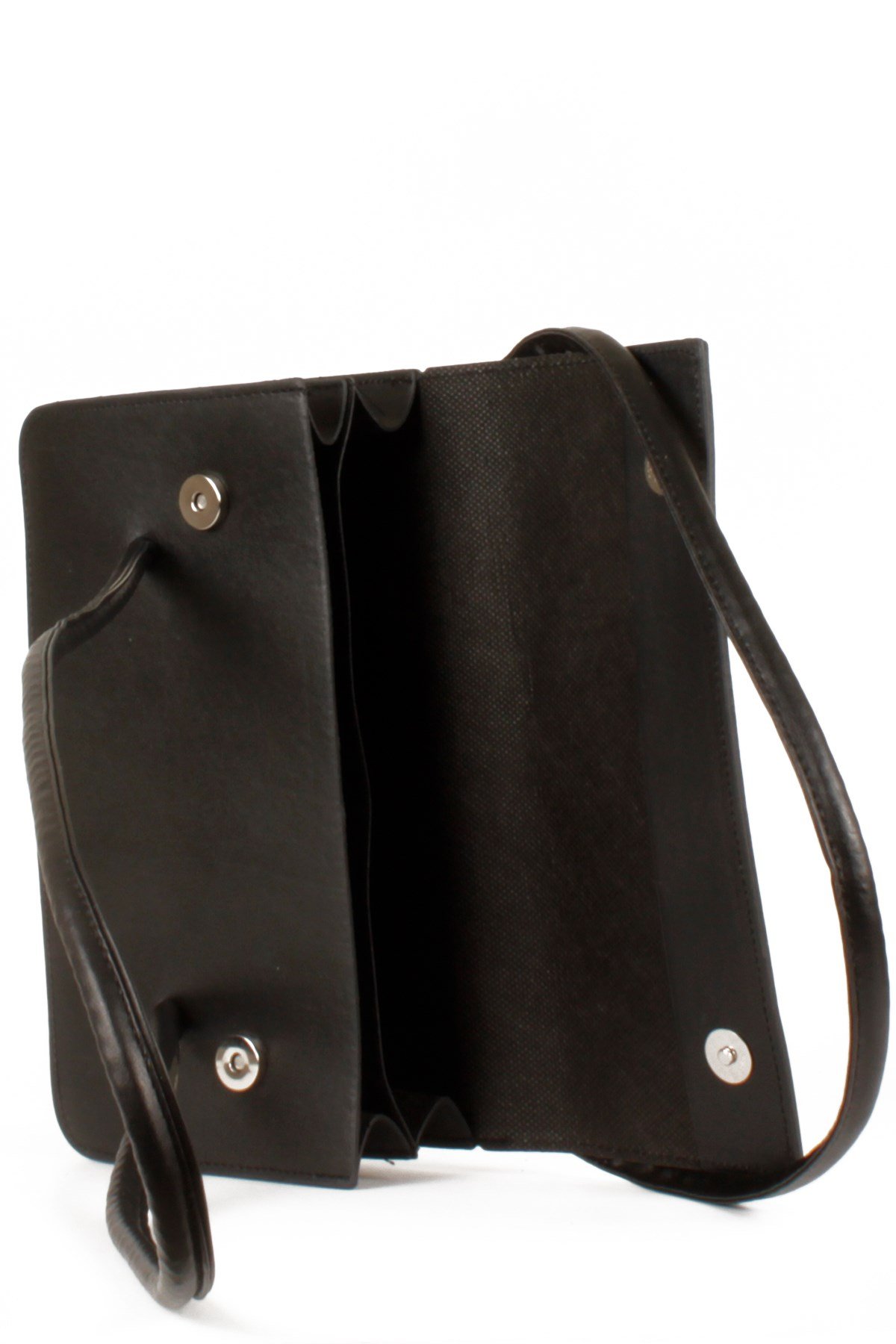 LWE20486-STalhaLuwwe Bag'sKadın İki Bölmeli Baget Tarz Omuz Çantası (20486)