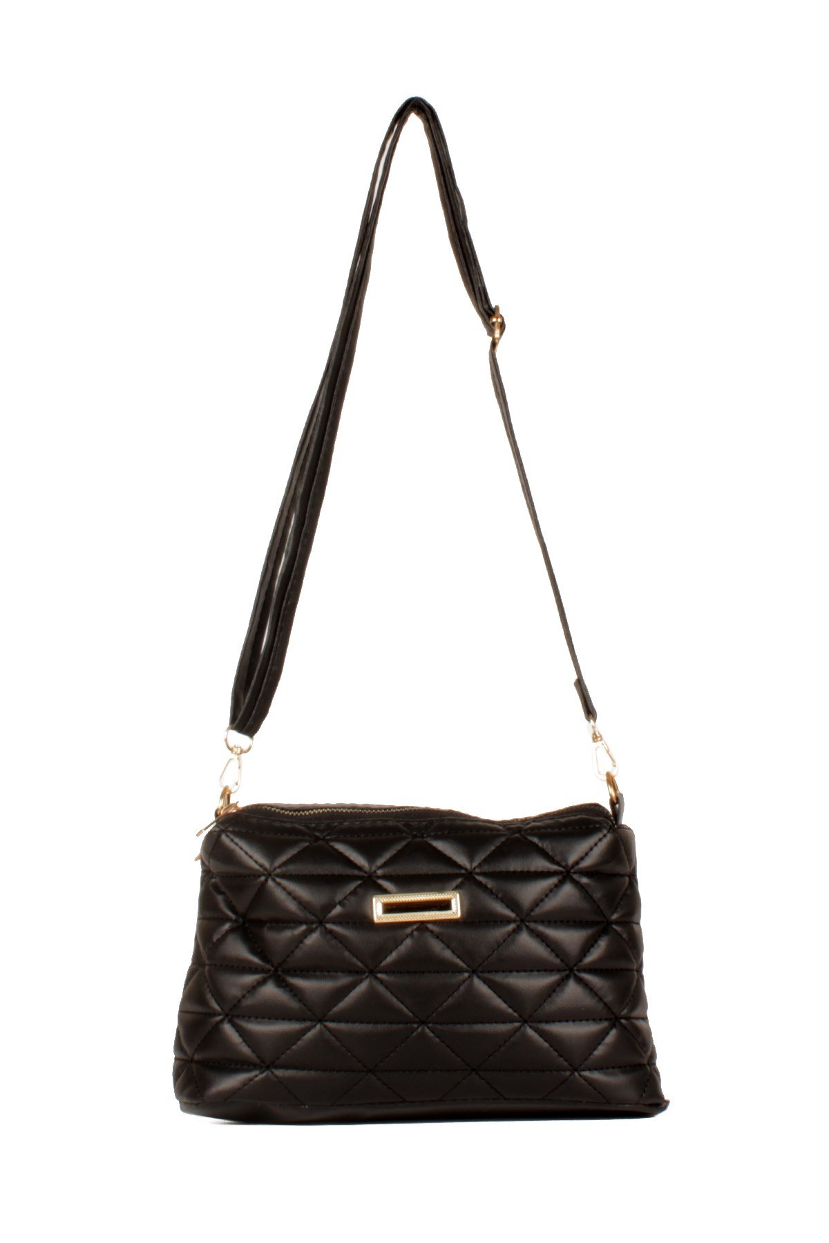 LWE20534-STalhaLuwwe Bag'sKadın İki Bölmeli Kapitone Desen Omuz Çantası (20534)