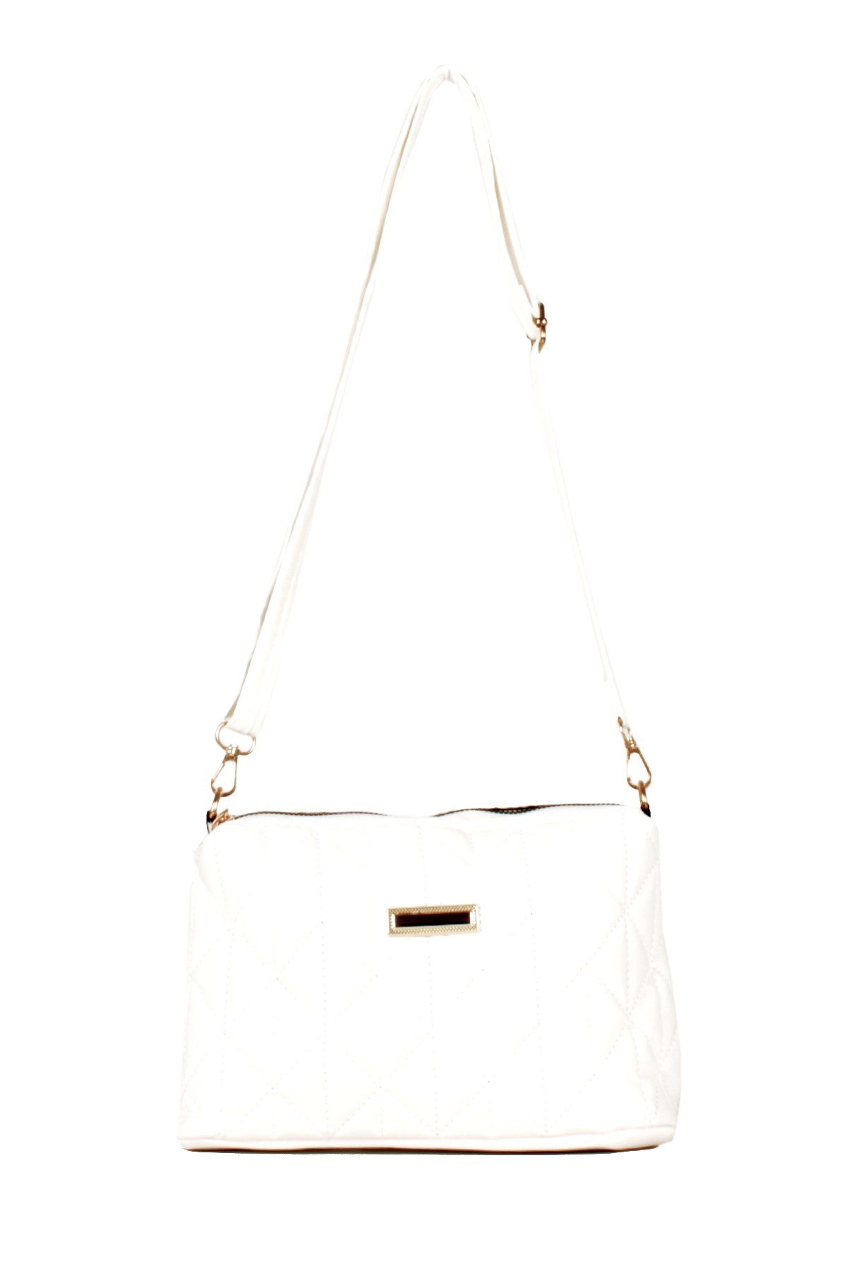 LWE20534-STalhaLuwwe Bag'sKadın İki Bölmeli Kapitone Desen Omuz Çantası (20534)