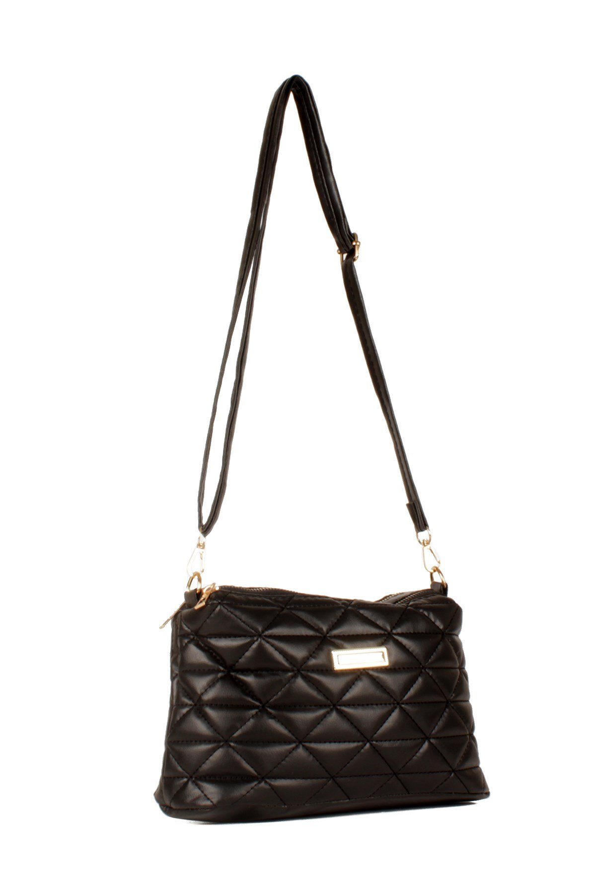 LWE20534-STalhaLuwwe Bag'sKadın İki Bölmeli Kapitone Desen Omuz Çantası (20534)