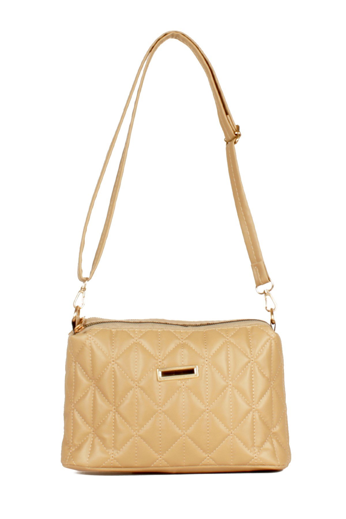 LWE20534-STalhaLuwwe Bag'sKadın İki Bölmeli Kapitone Desen Omuz Çantası (20534)