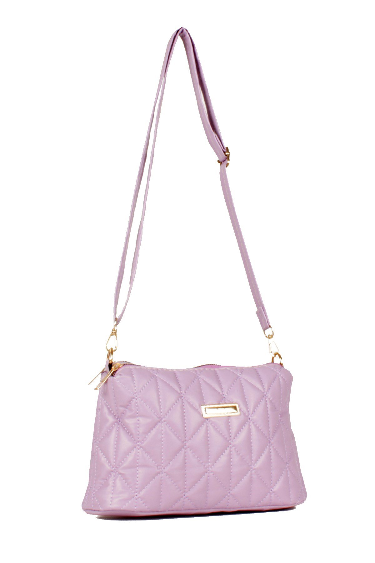 LWE20534-STalhaLuwwe Bag'sKadın İki Bölmeli Kapitone Desen Omuz Çantası (20534)