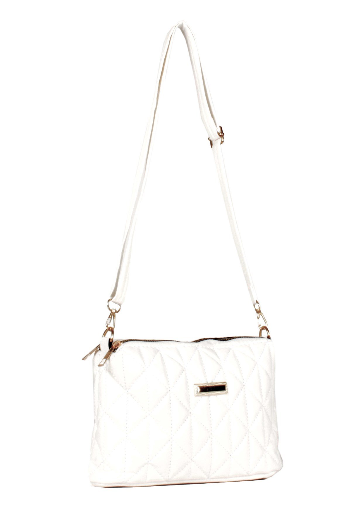 LWE20534-STalhaLuwwe Bag'sKadın İki Bölmeli Kapitone Desen Omuz Çantası (20534)