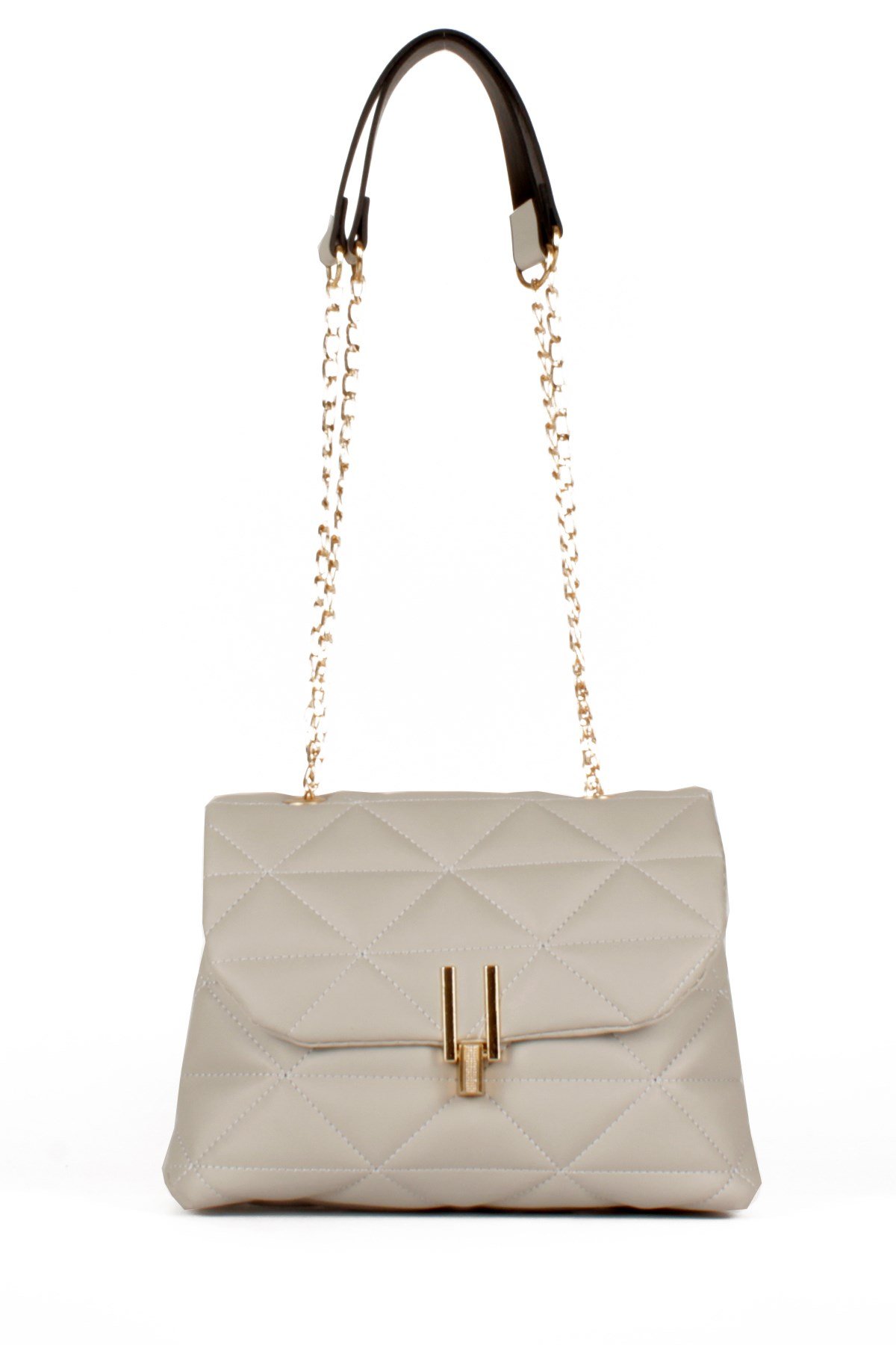 LWE10472-SMusabLuwwe Bag'sKadın İki Bölmeli Kapitoneli Zincir Askılı Omuz Çantası (10472)